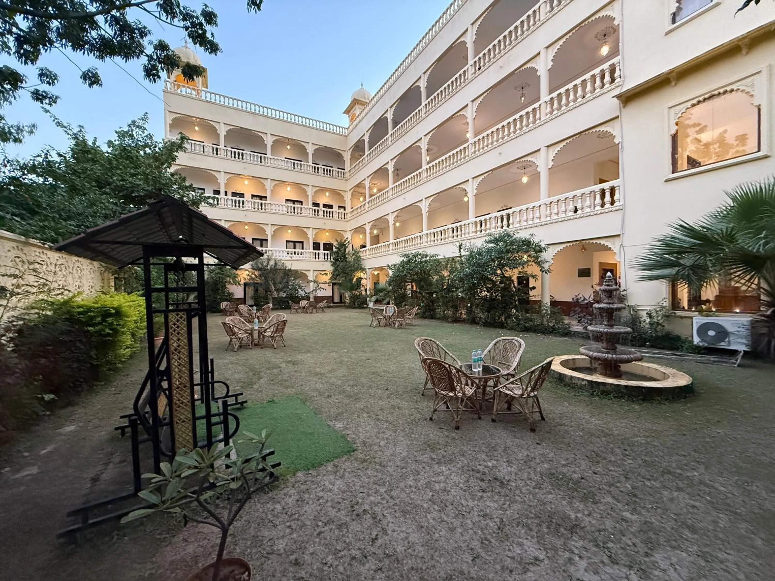 Garden in Atulya Niwas