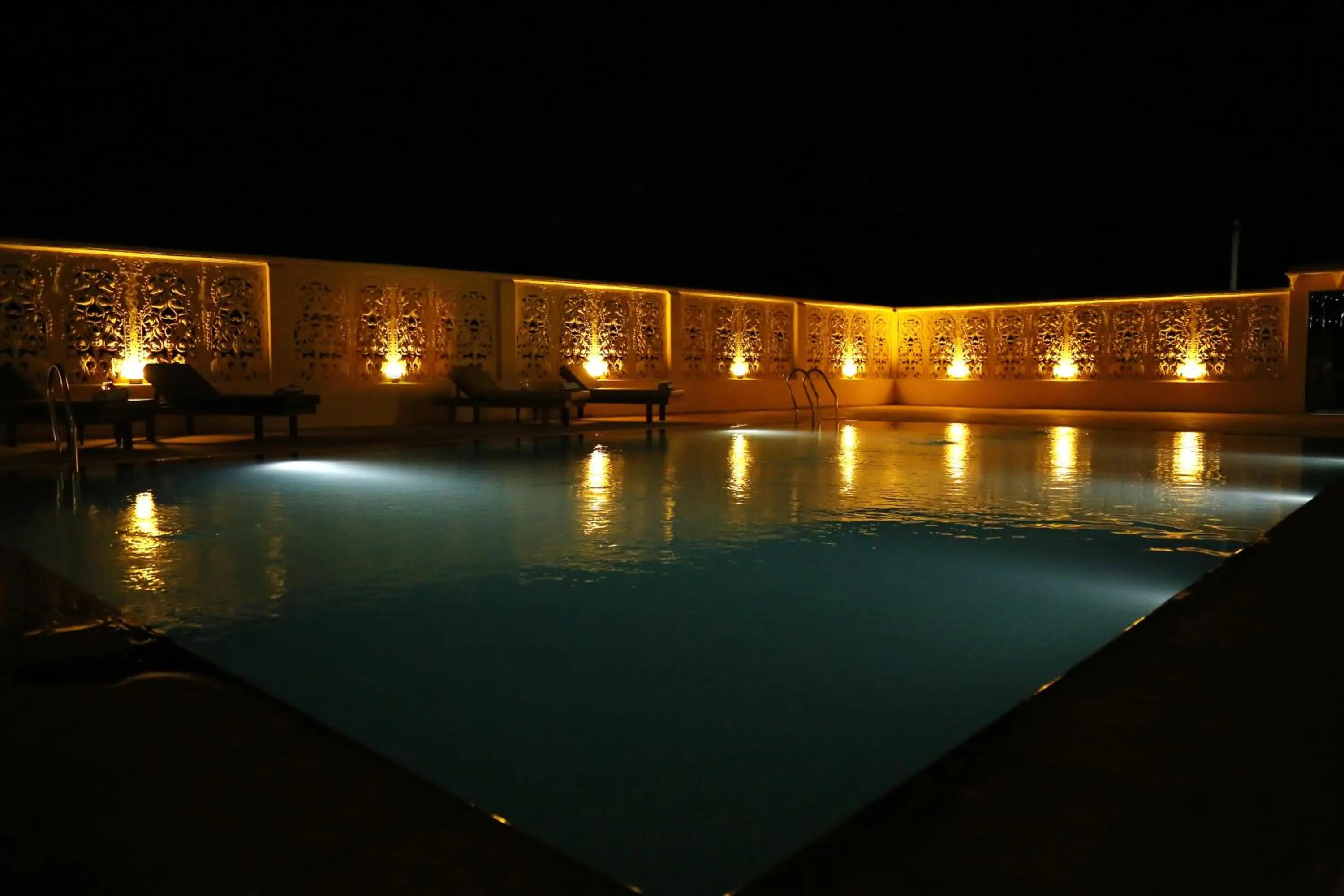 Swimming pool in Atulya Niwas