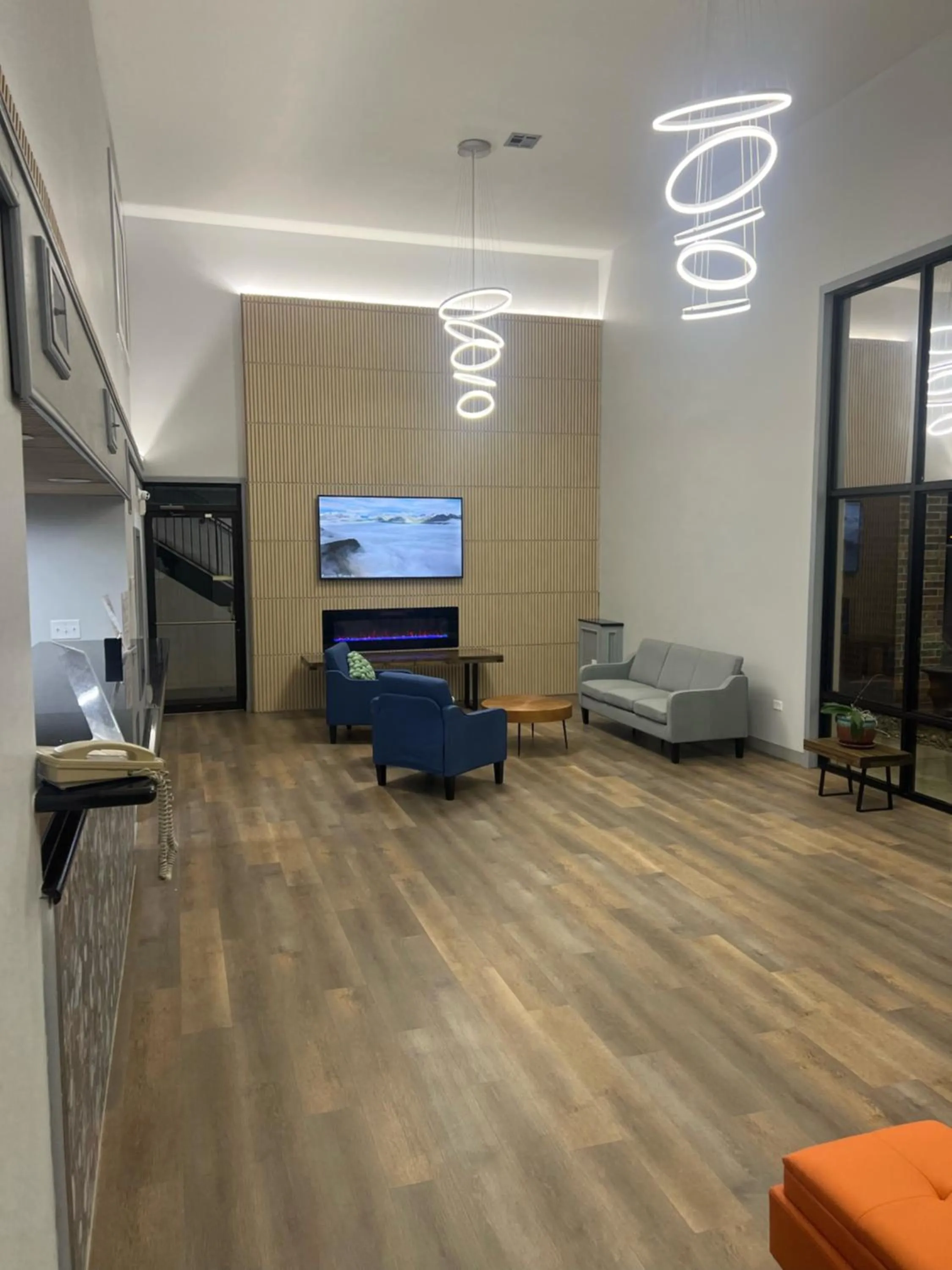 Lobby or reception in Walnut Inn Roland