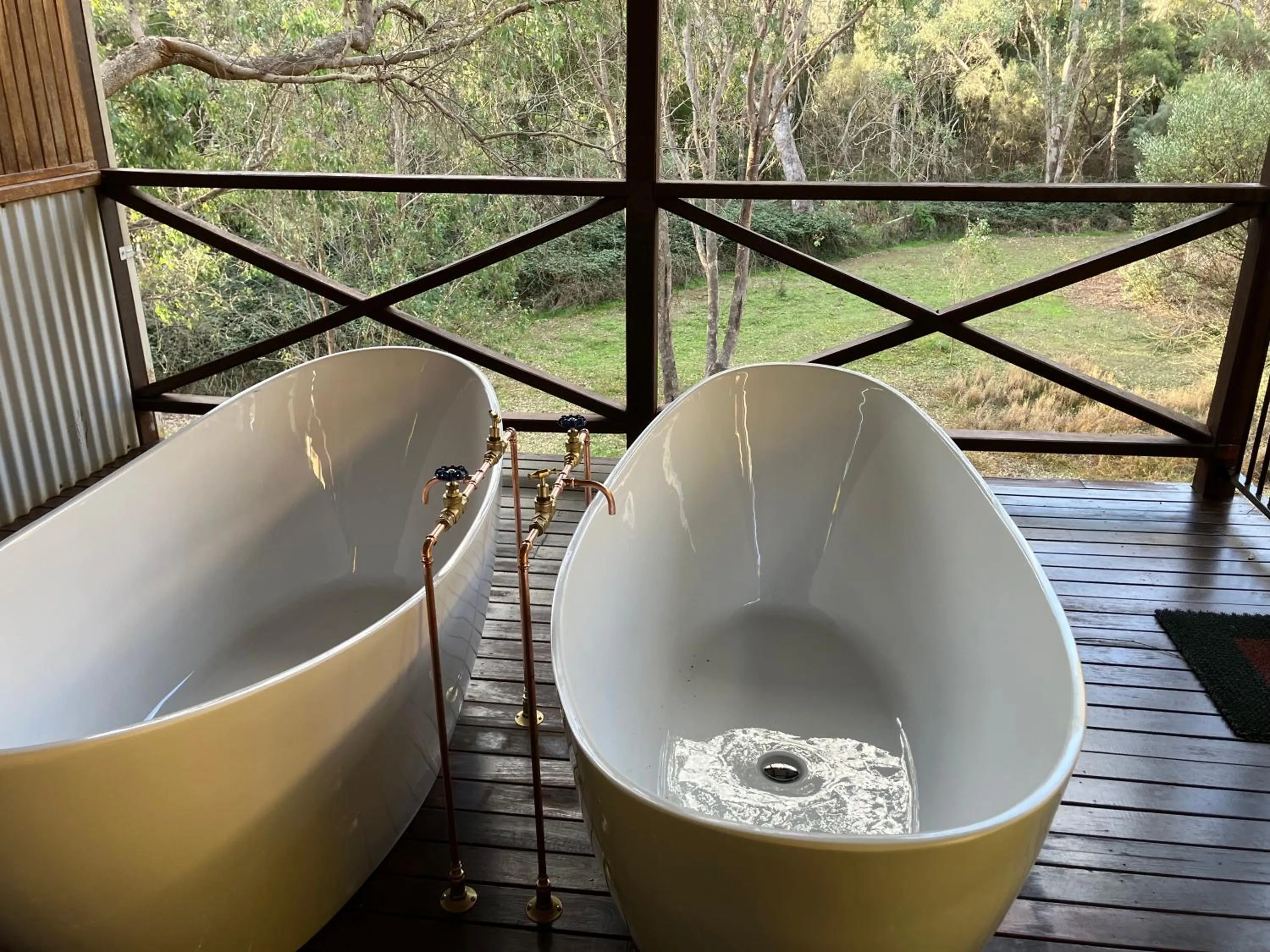Garden view in Balingup Jalbrook Cottages Jalbrook Estate