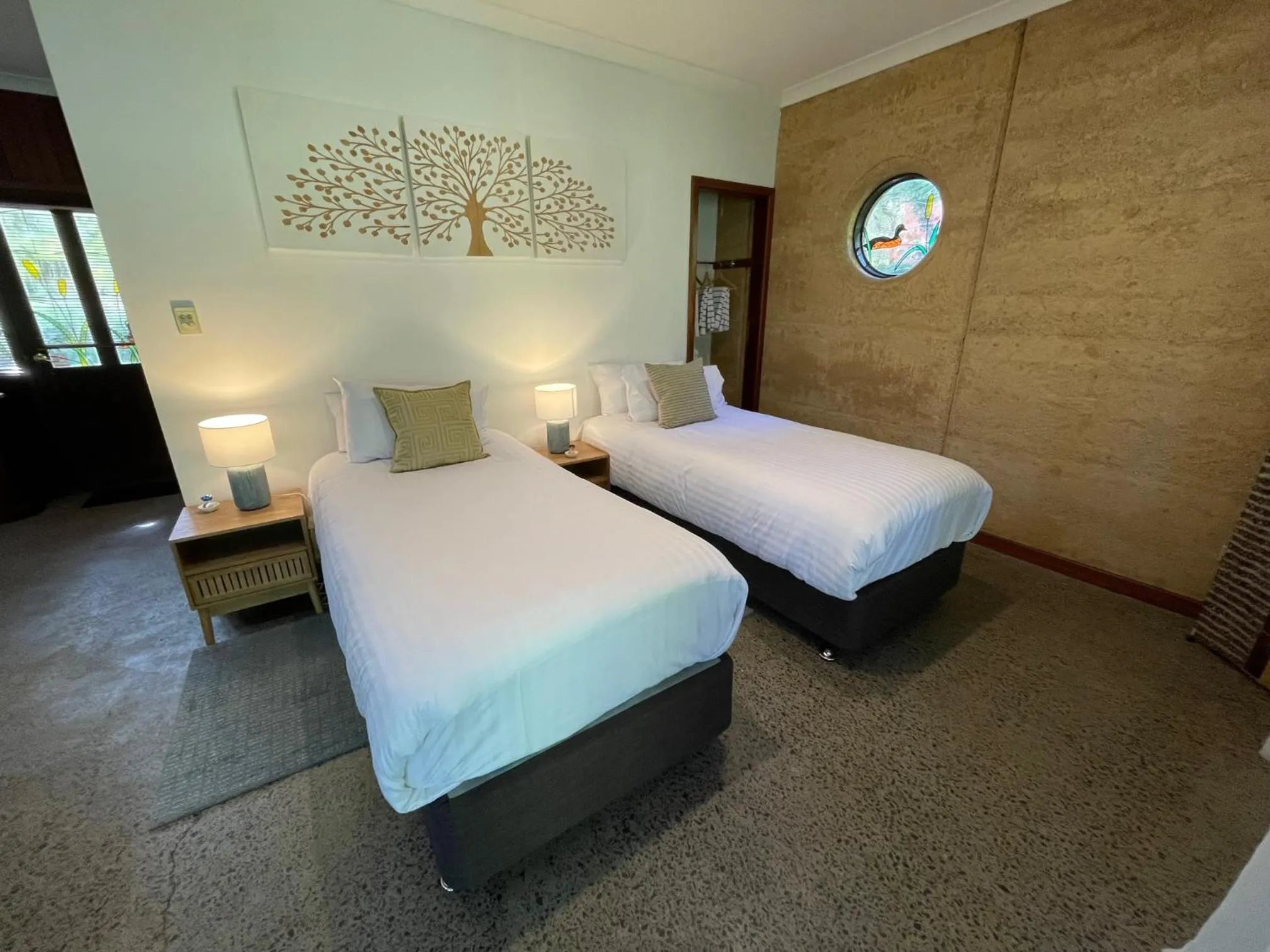 Bedroom, Bed in Balingup Jalbrook Cottages Jalbrook Estate