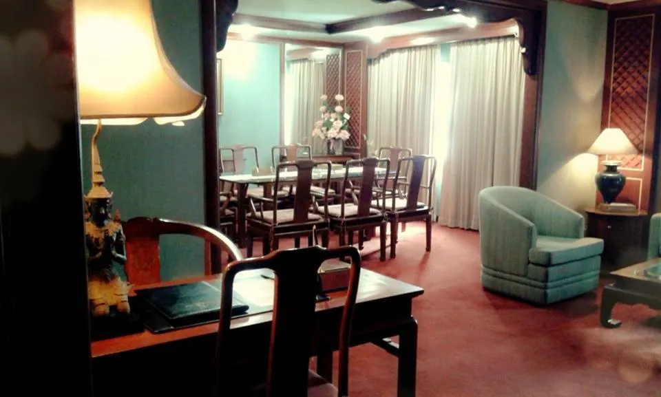 Seating area in The Regency Hotel Hatyai