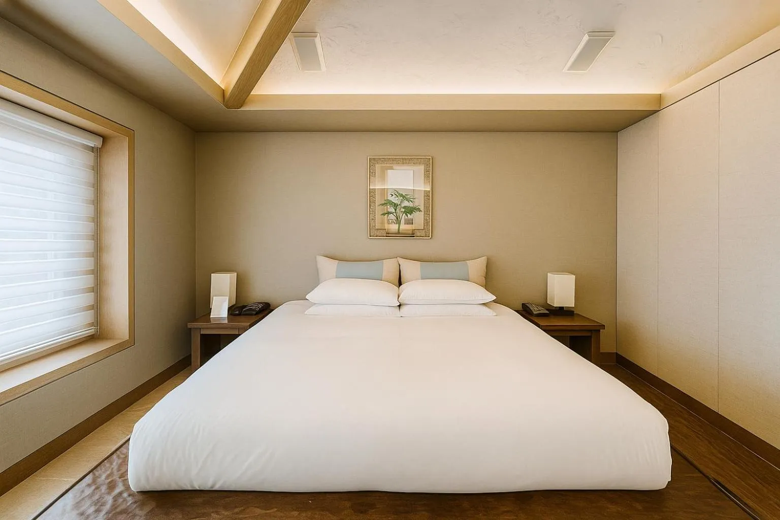 Bed in The Seaes Hotel & Resort