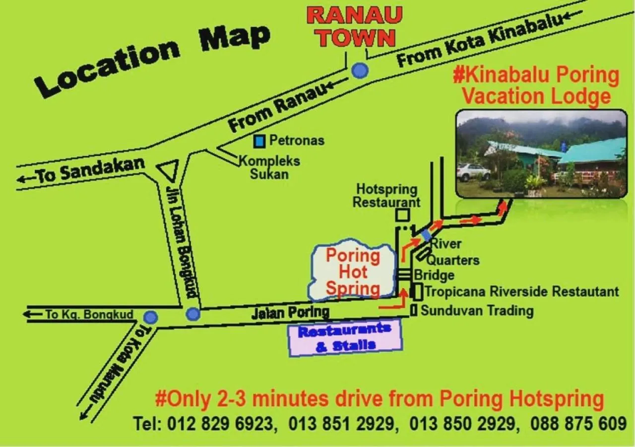 Landmark view in Kinabalu Poring Vacation Lodge