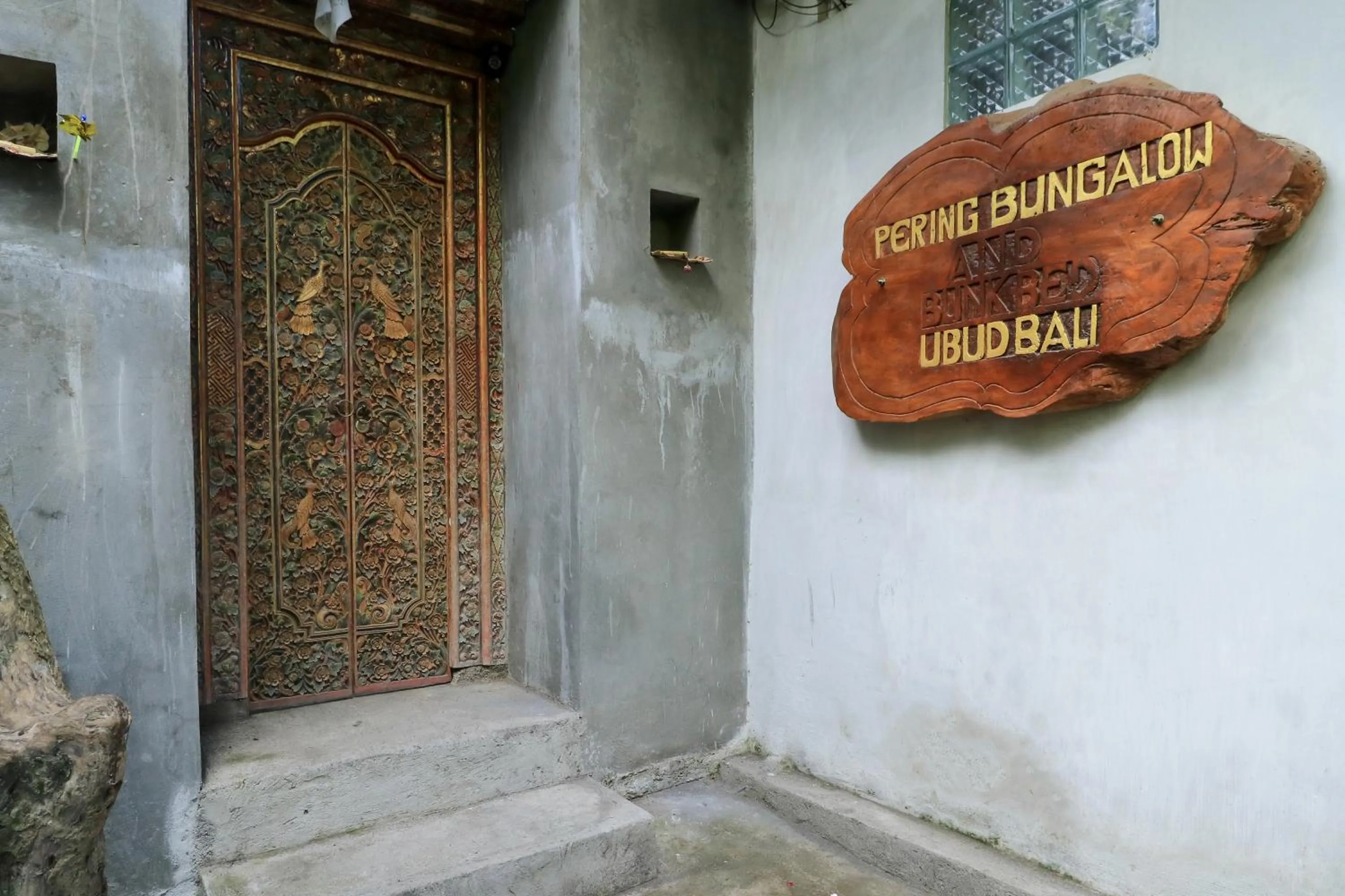 Facade/entrance in Pering Bungalow Ubud