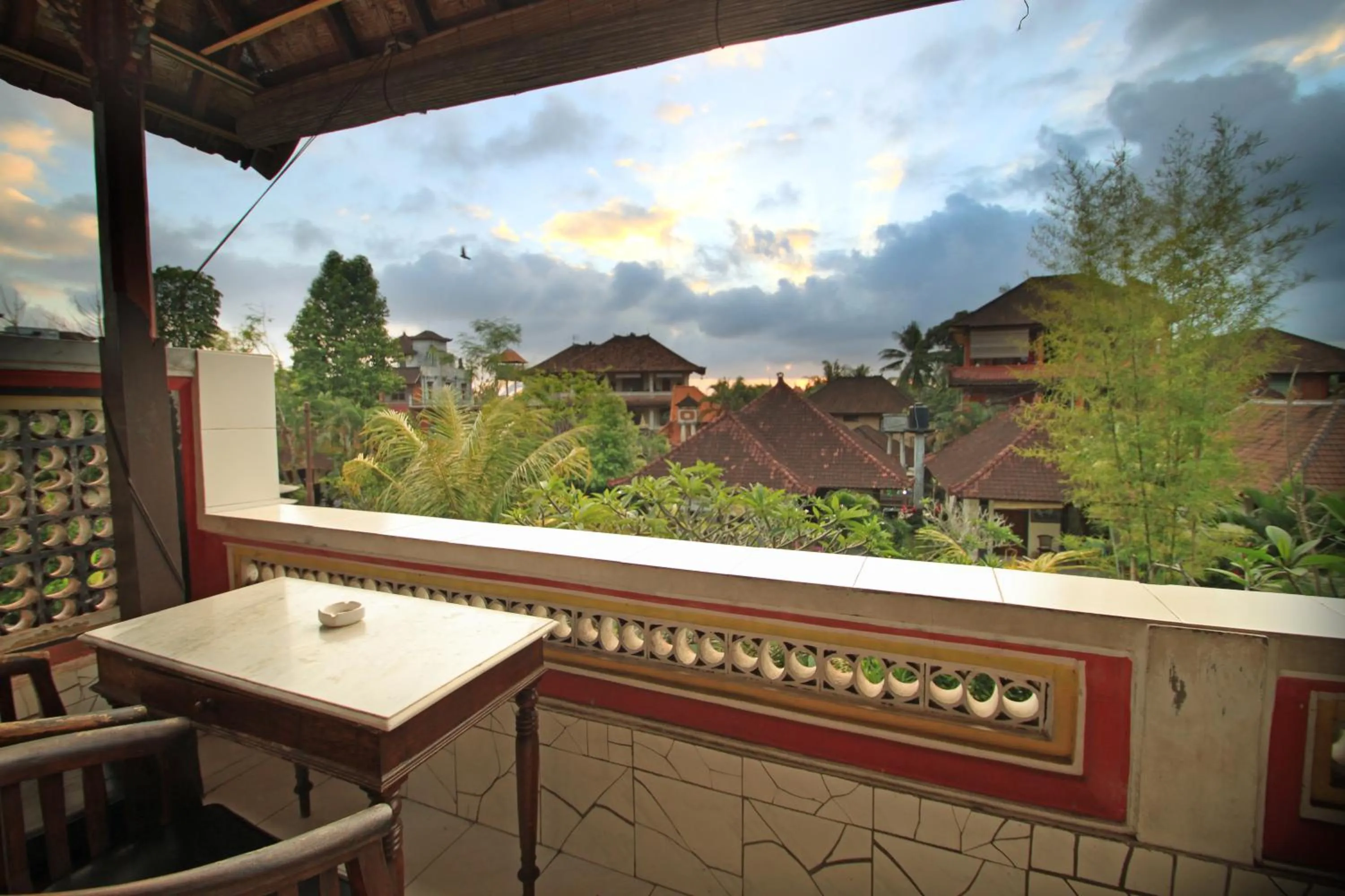 Balcony/Terrace in Pering Bungalow Ubud