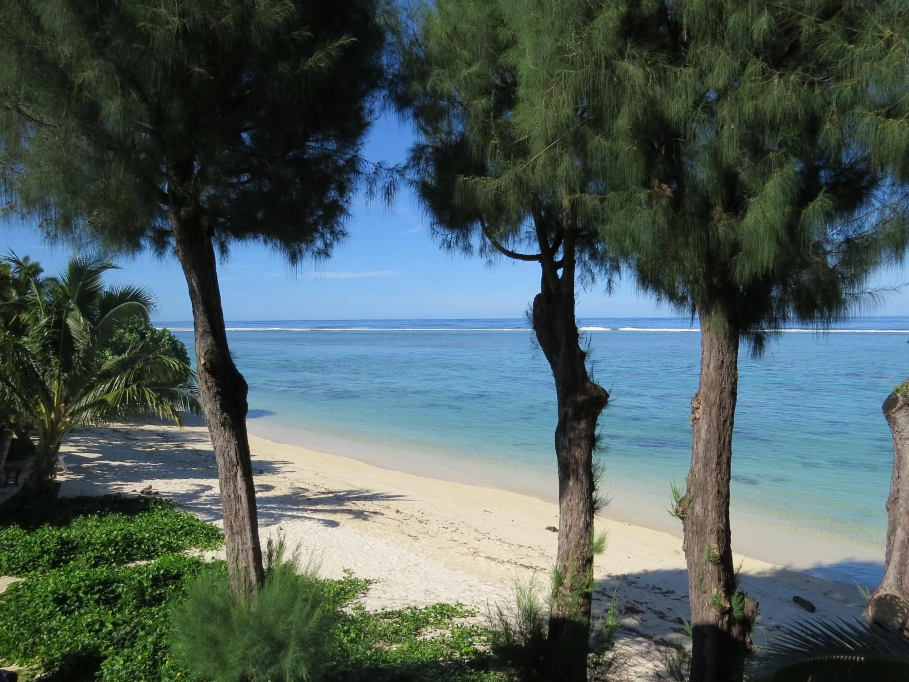 Sea view in Aroa Beachside Resort