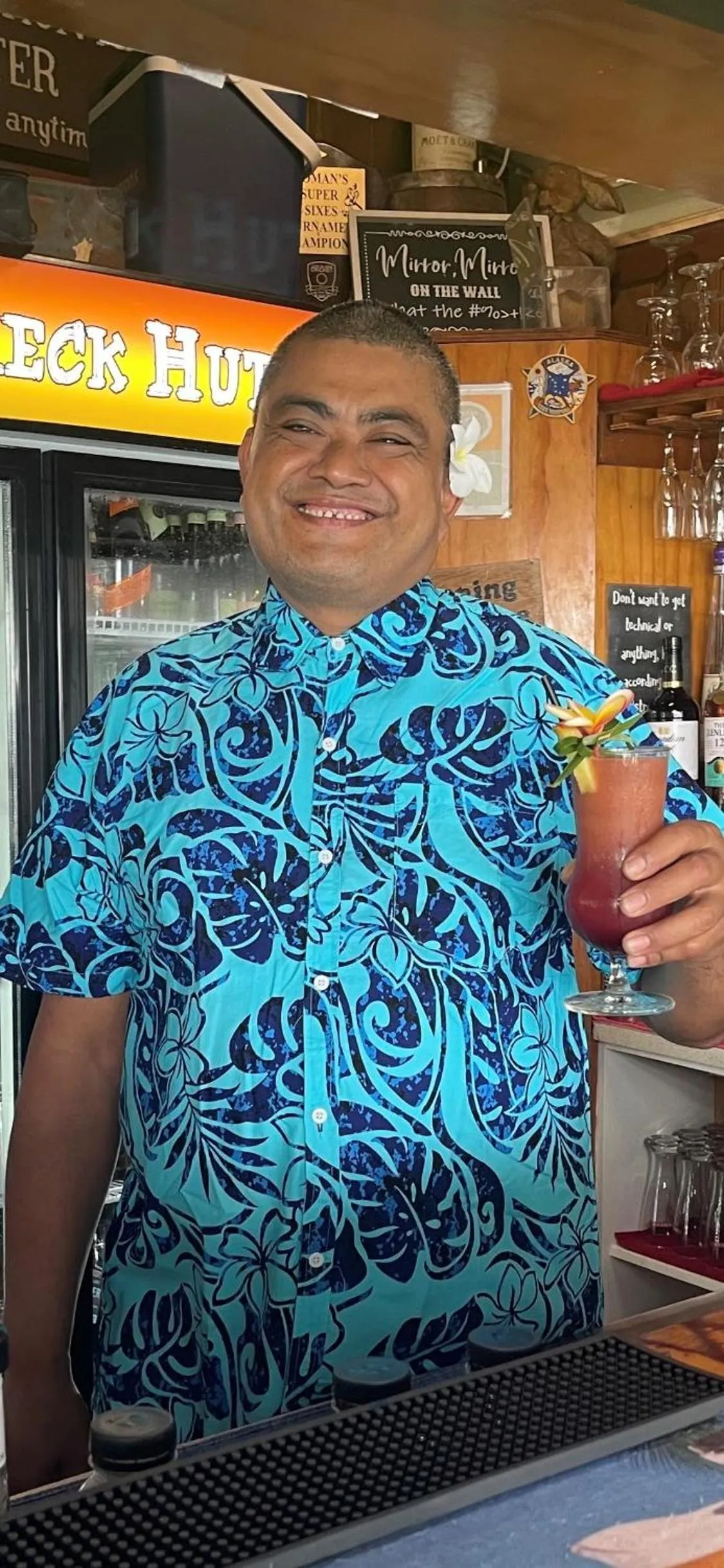 Staff in Aroa Beachside Resort