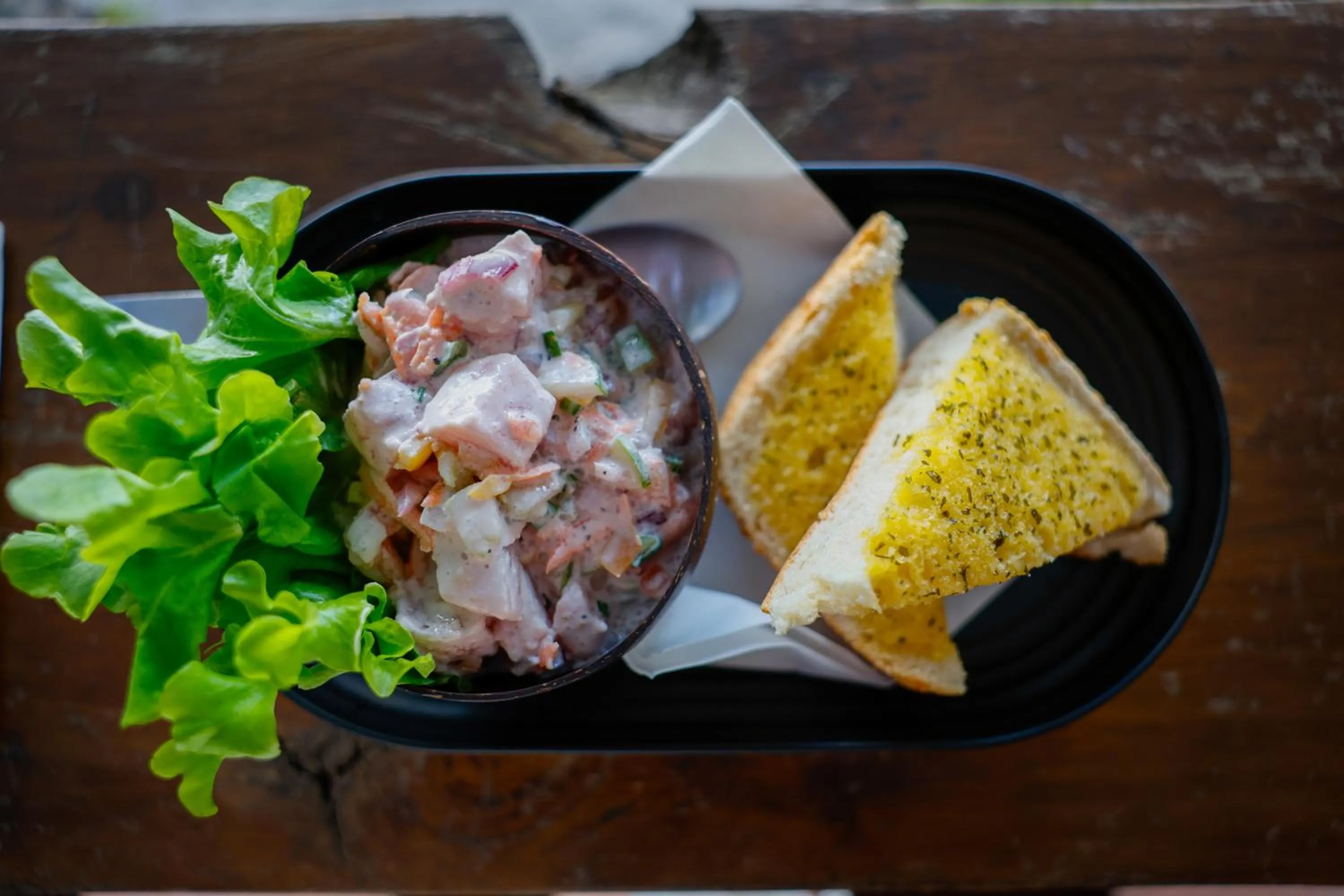 Food close-up in Aroa Beachside Resort