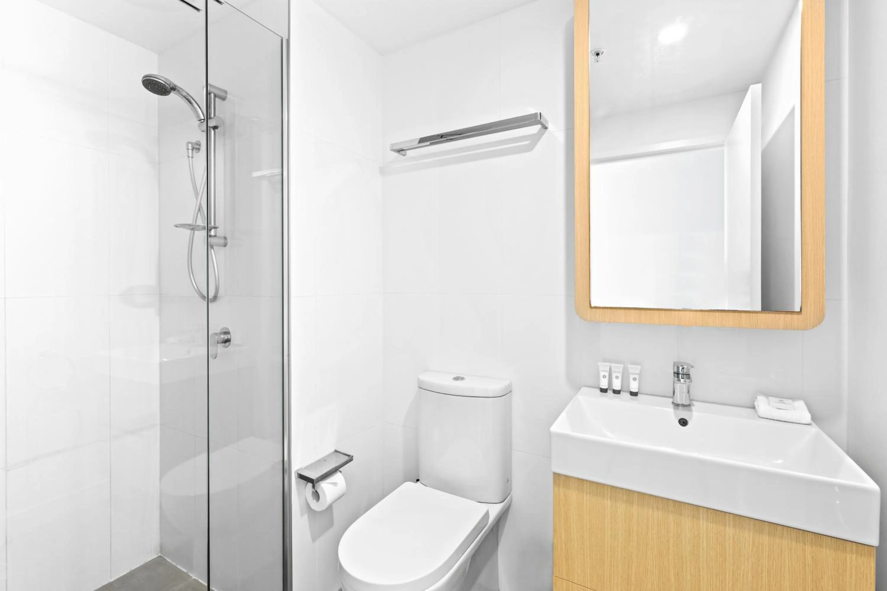 Shower in Brisbane One Apartments by CLLIX