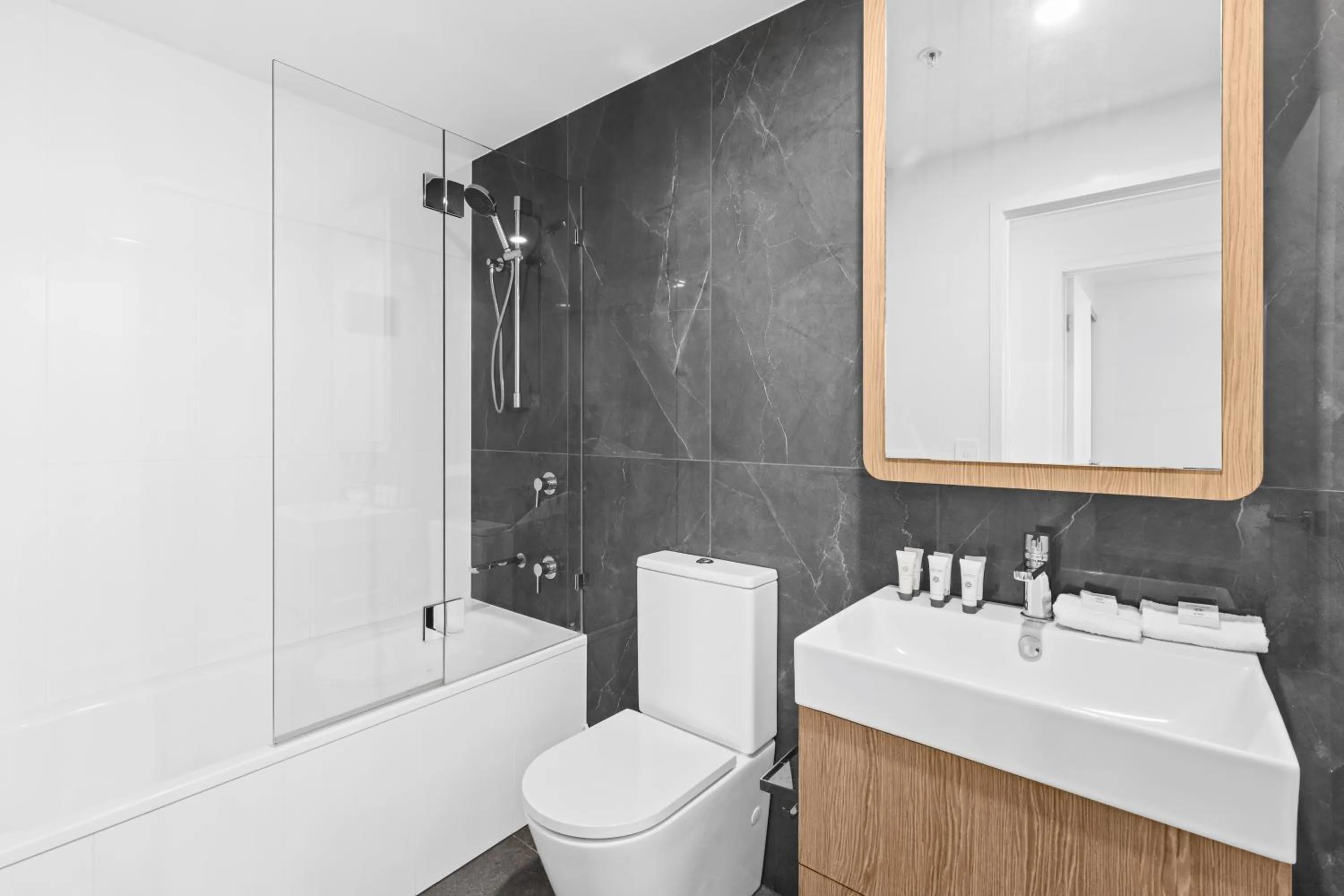 Bath in Brisbane One Apartments by CLLIX