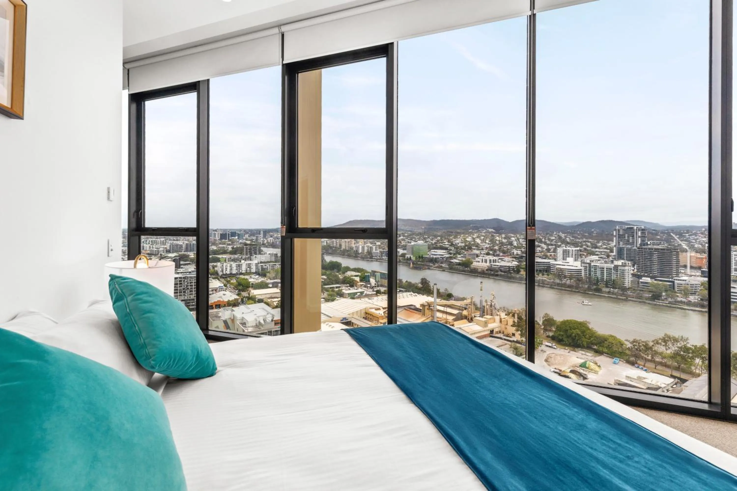 Bed in Brisbane One Apartments by CLLIX