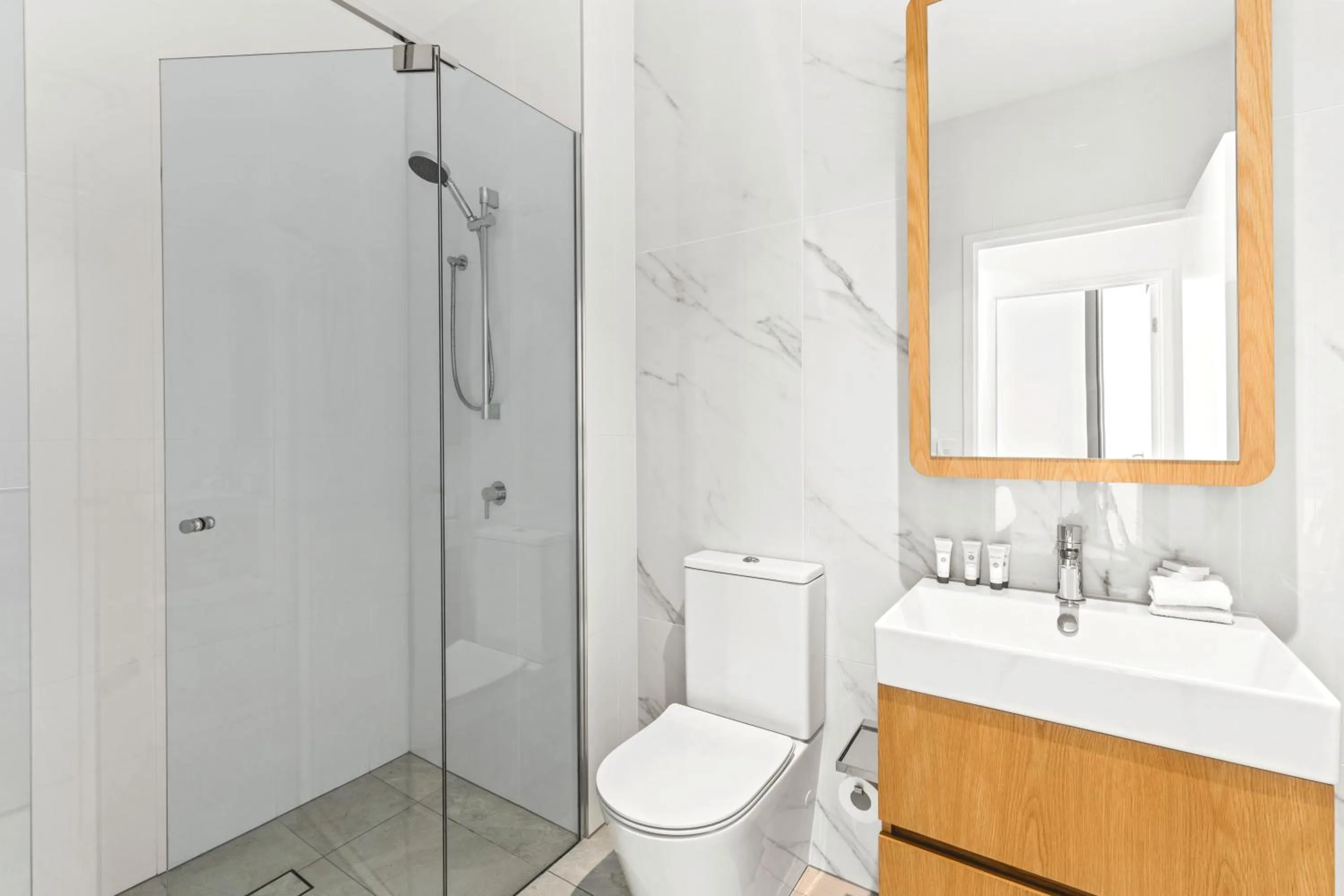 Shower in Brisbane One Apartments by CLLIX