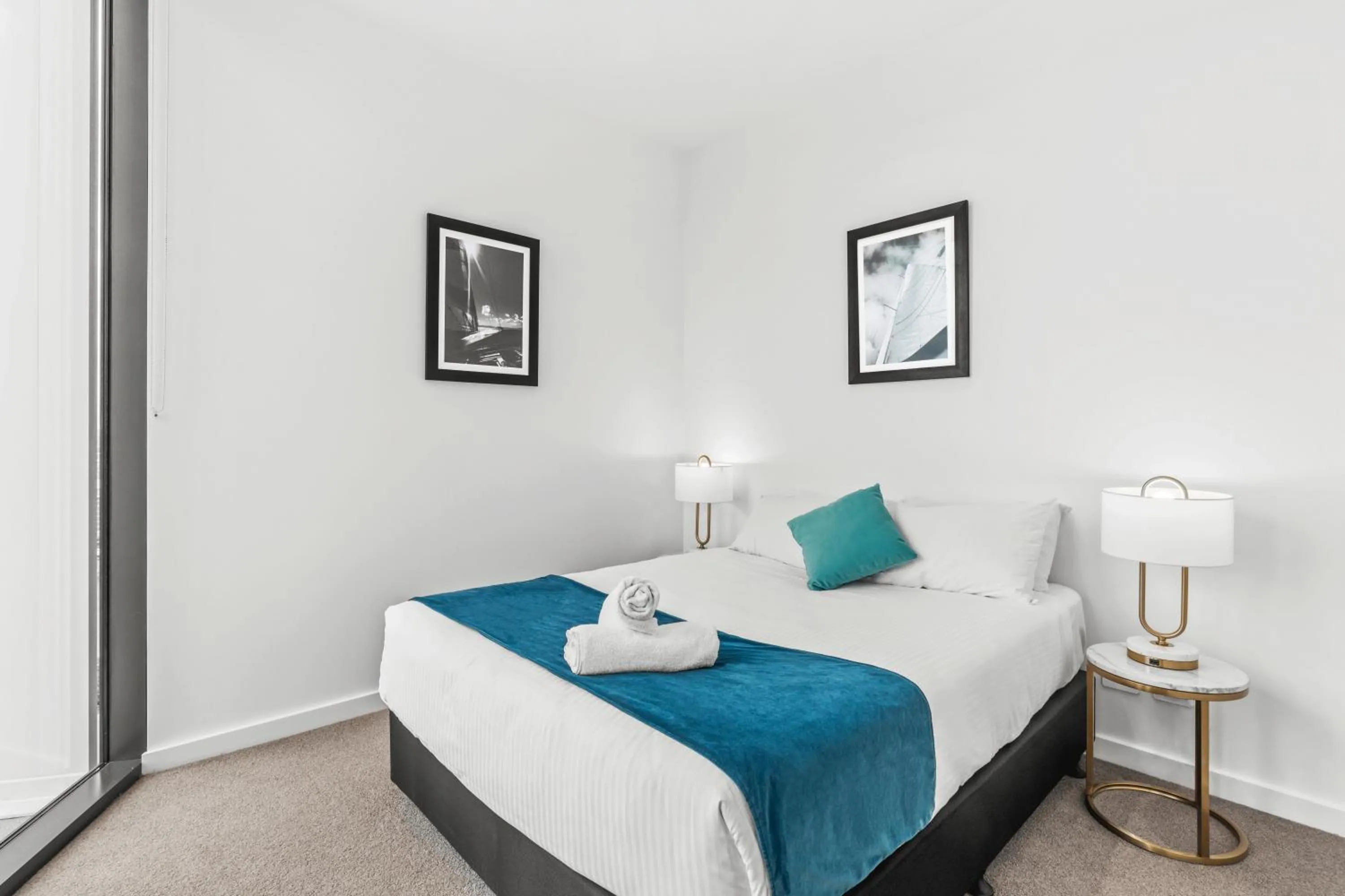 Bed in Brisbane One Apartments by CLLIX