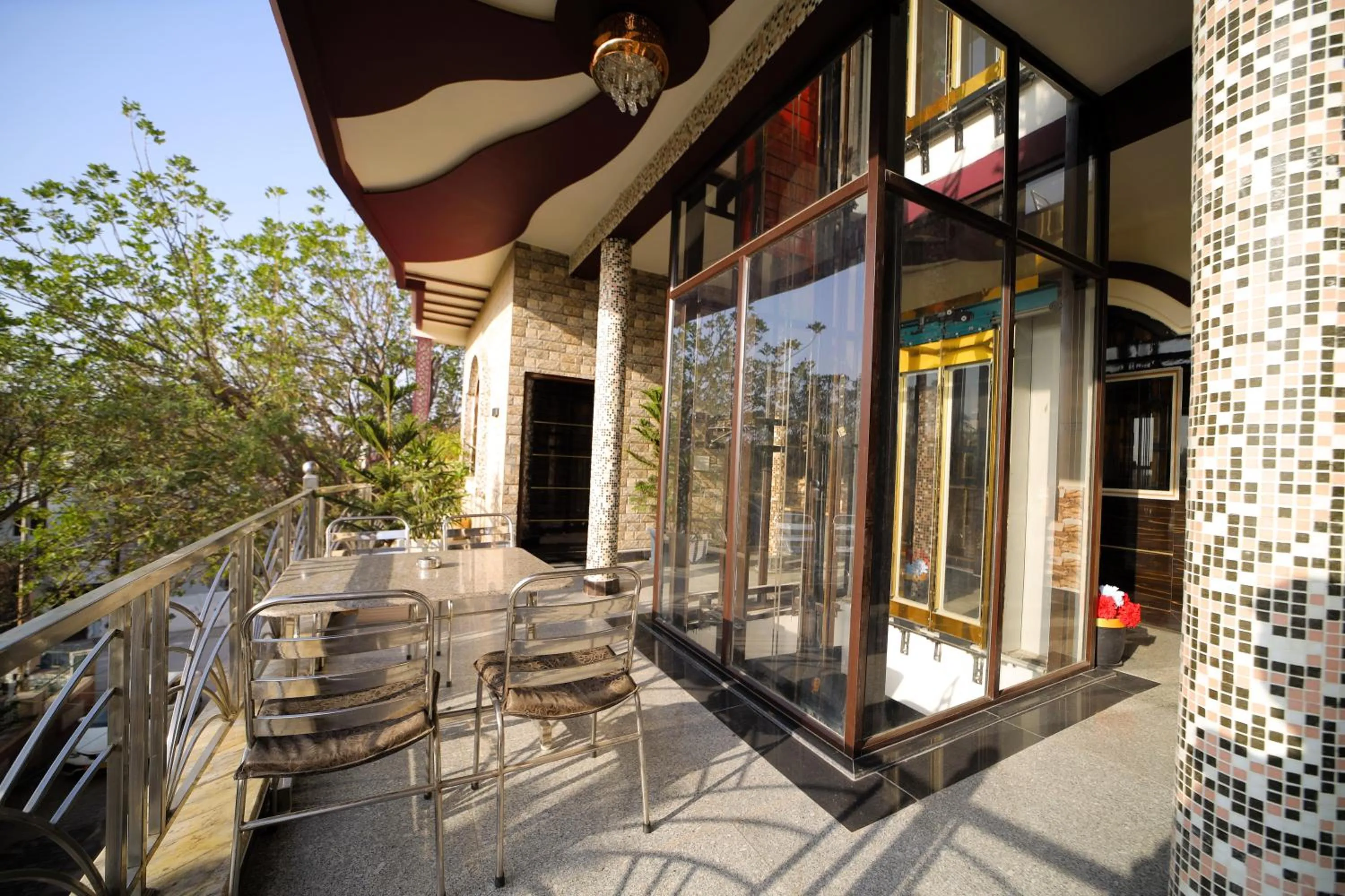 Balcony/Terrace in Aman Homestay, A Boutique Hotel