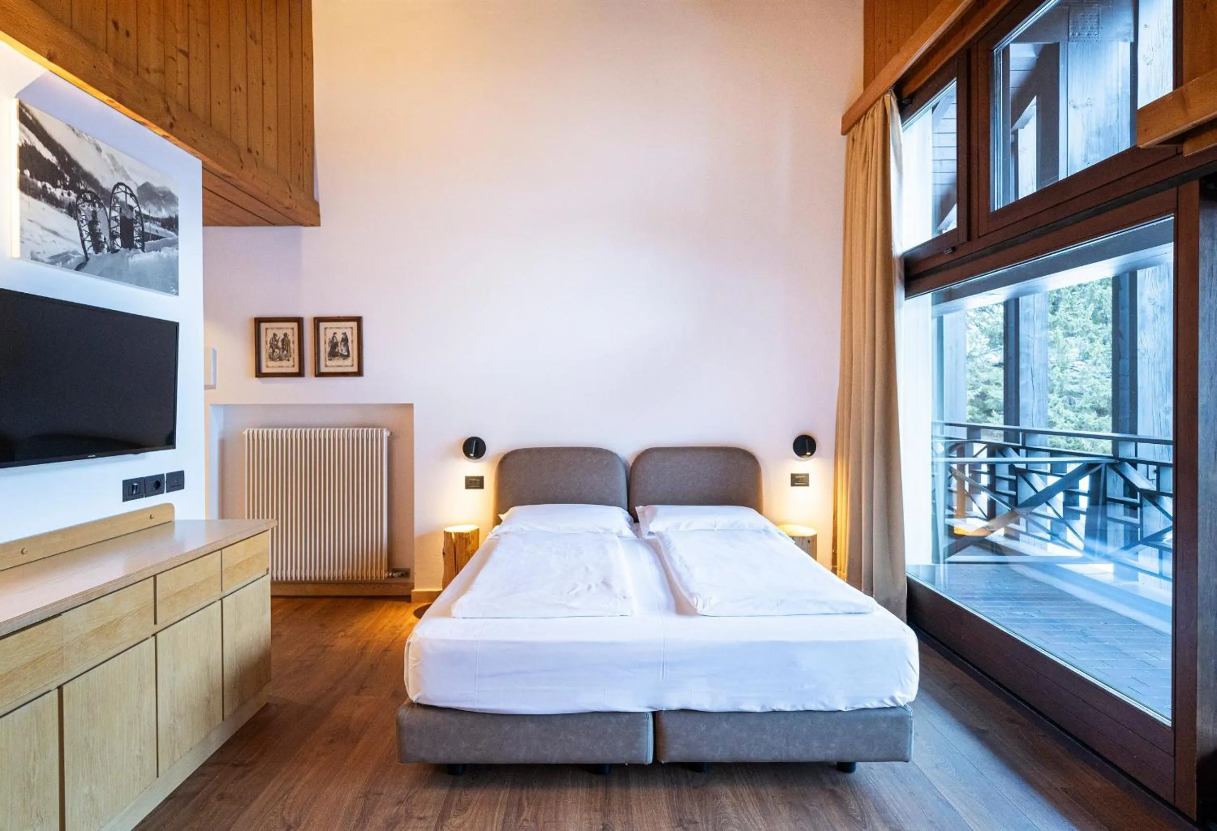 Bed in Ambiez Residencehotel