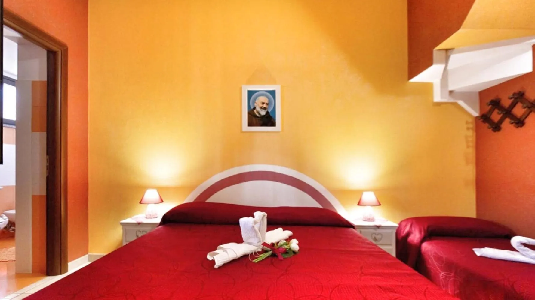 Bedroom, Bed in B&b Villa Santa Sofia by holidayngo