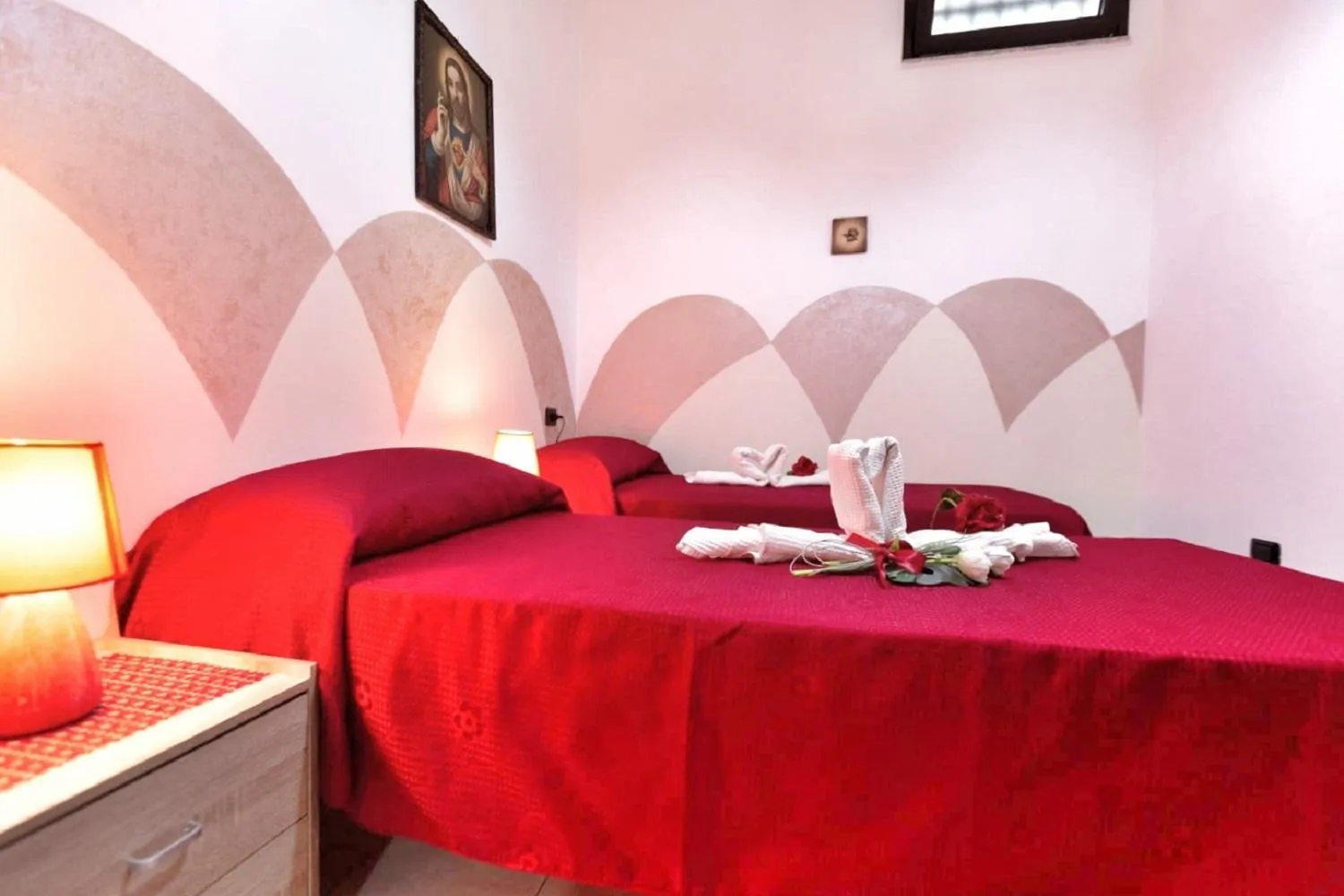 Bedroom, Bed in B&b Villa Santa Sofia by holidayngo