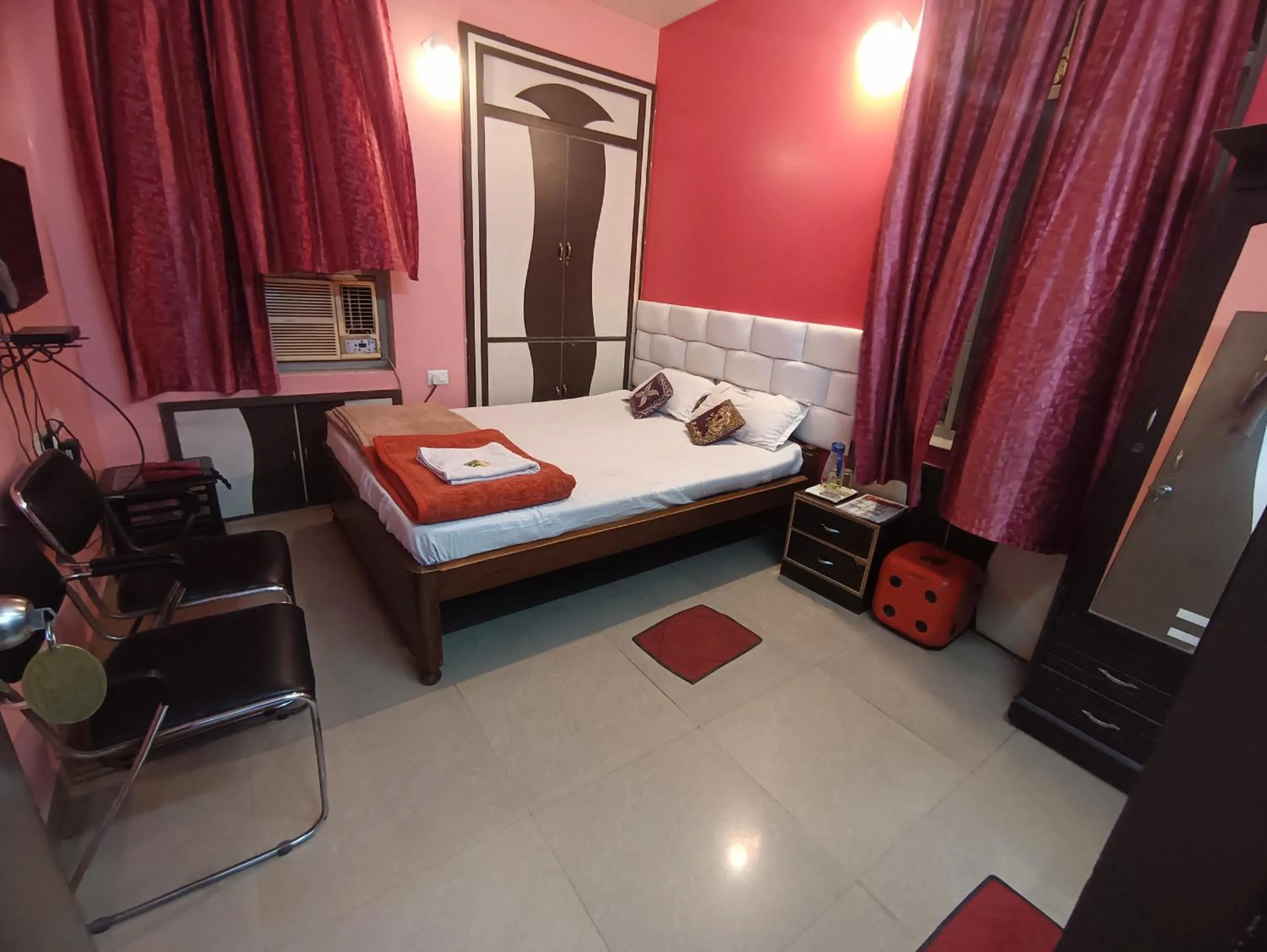 Bed in Hotel Viraat Inn Gaya