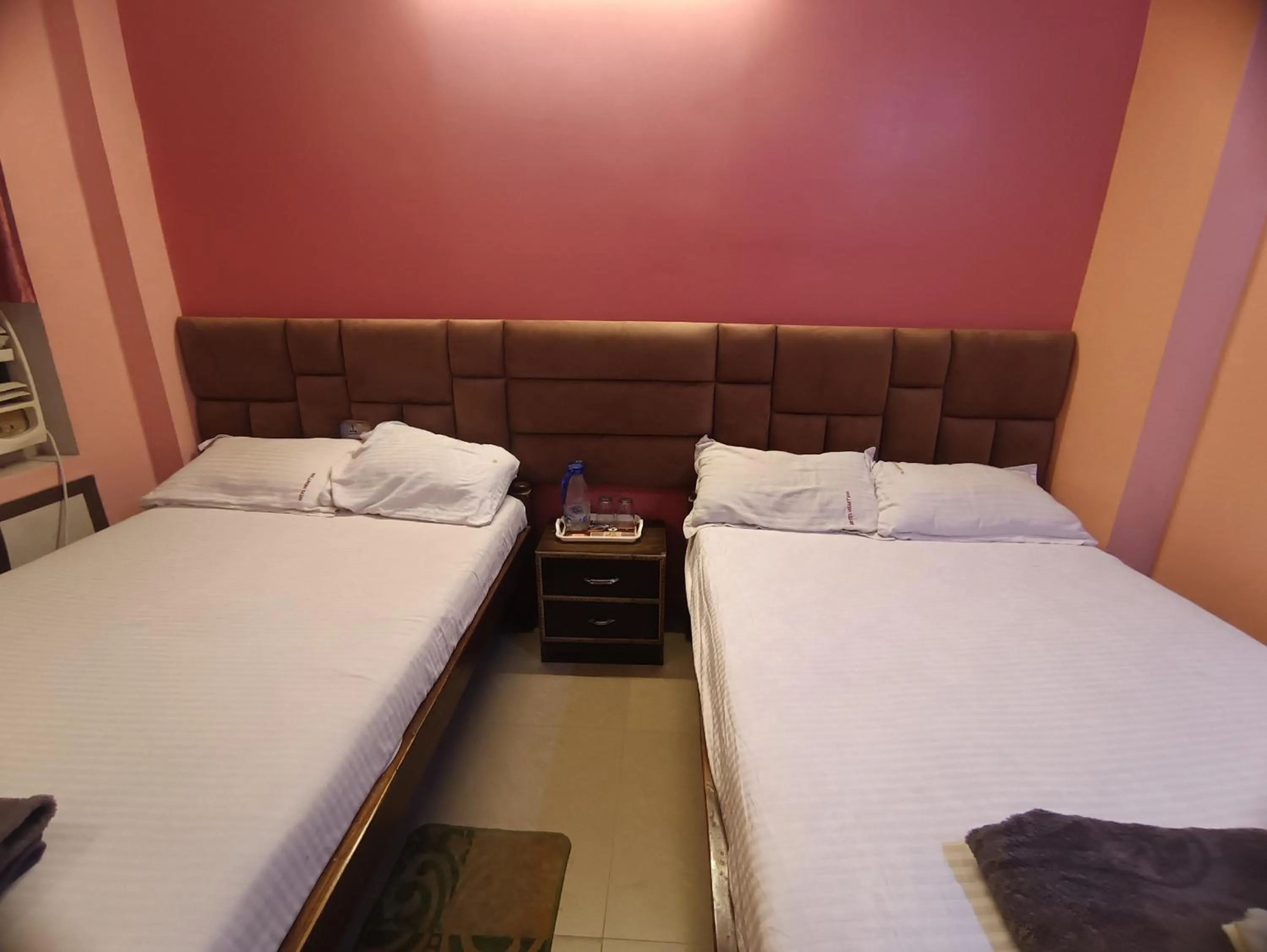 Bed in Hotel Viraat Inn Gaya