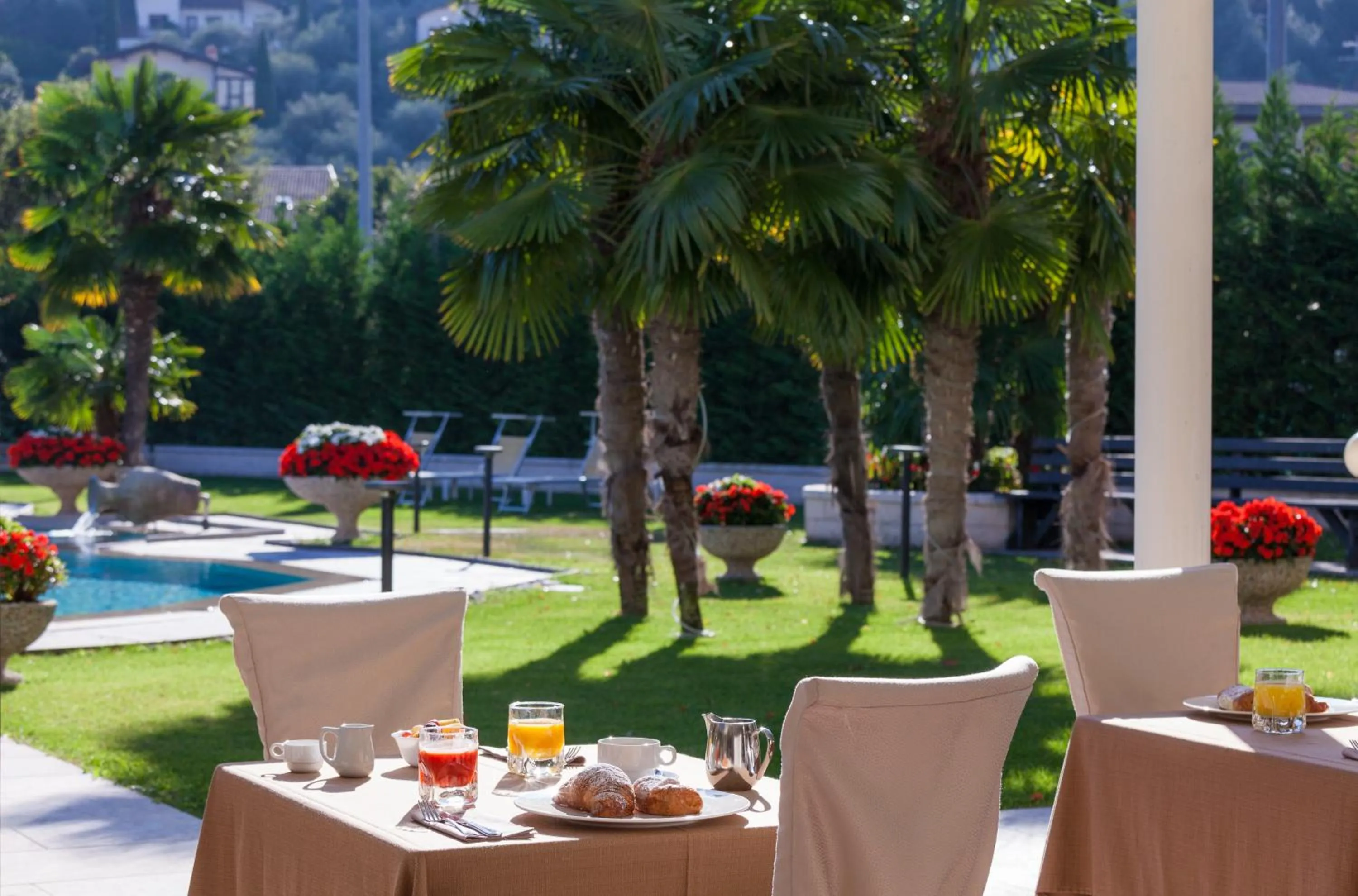 Patio in Hotel Savoy Palace - Tonelli Hotels
