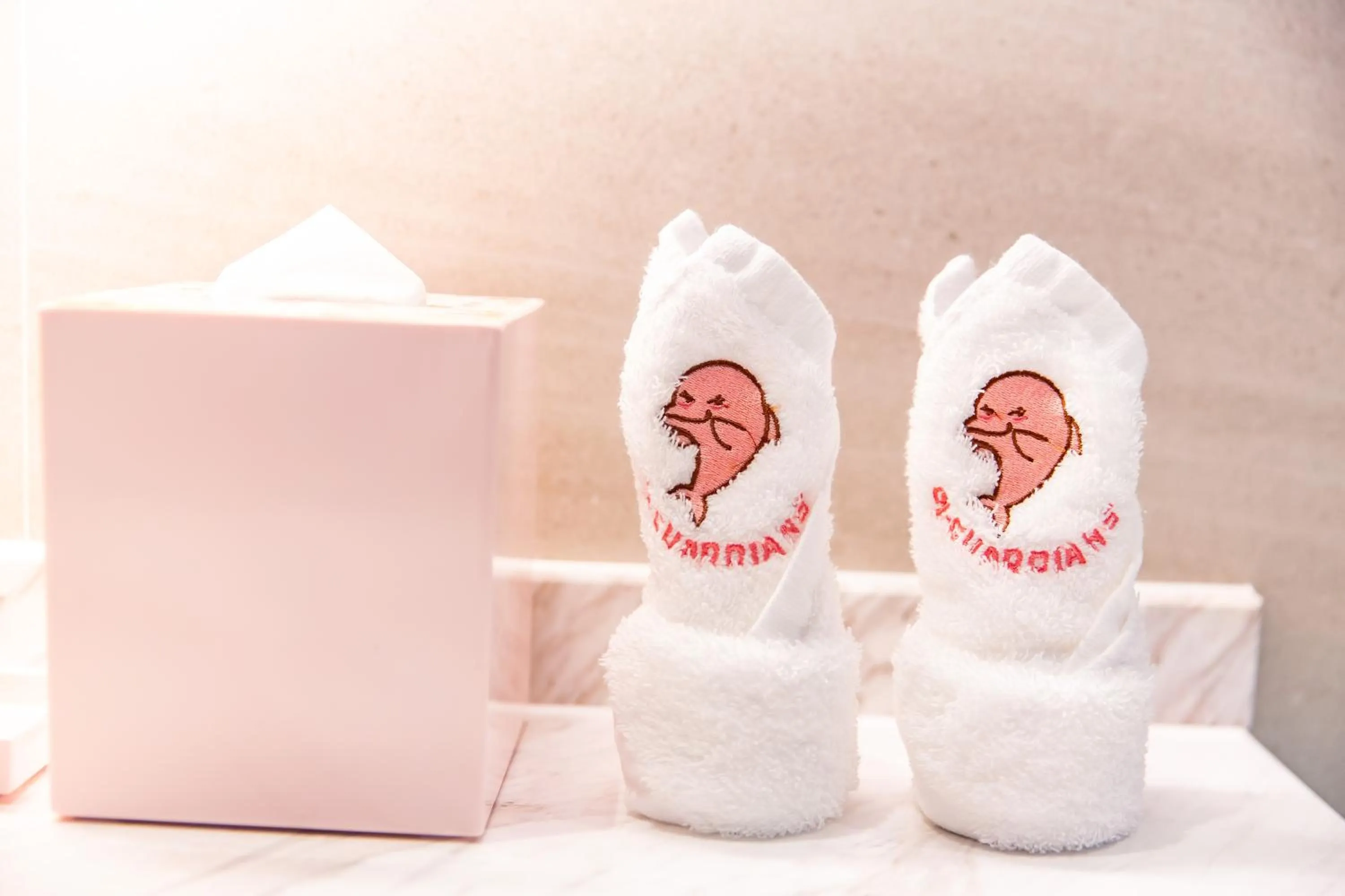 towels in Shanghai Haichang Ocean Park Resort Hotel