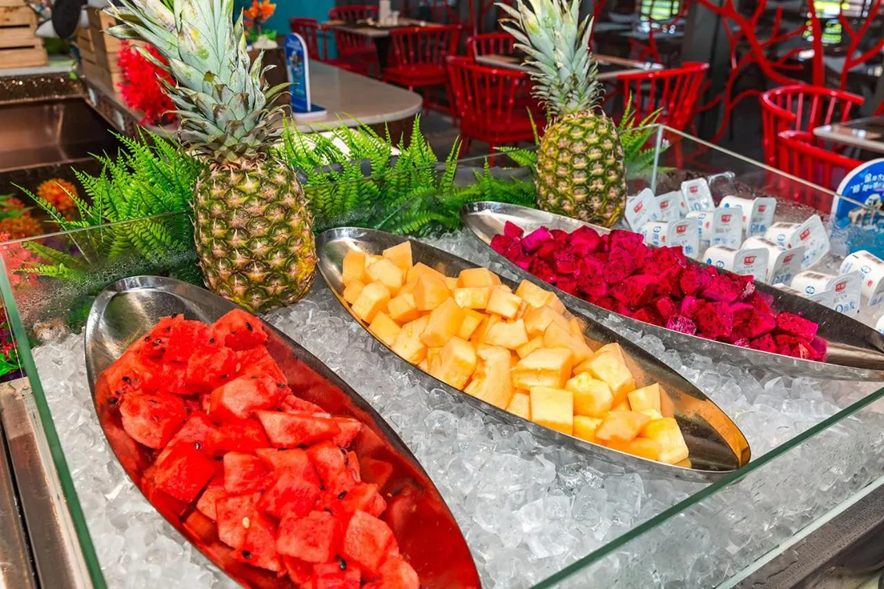 Breakfast in Shanghai Haichang Ocean Park Resort Hotel