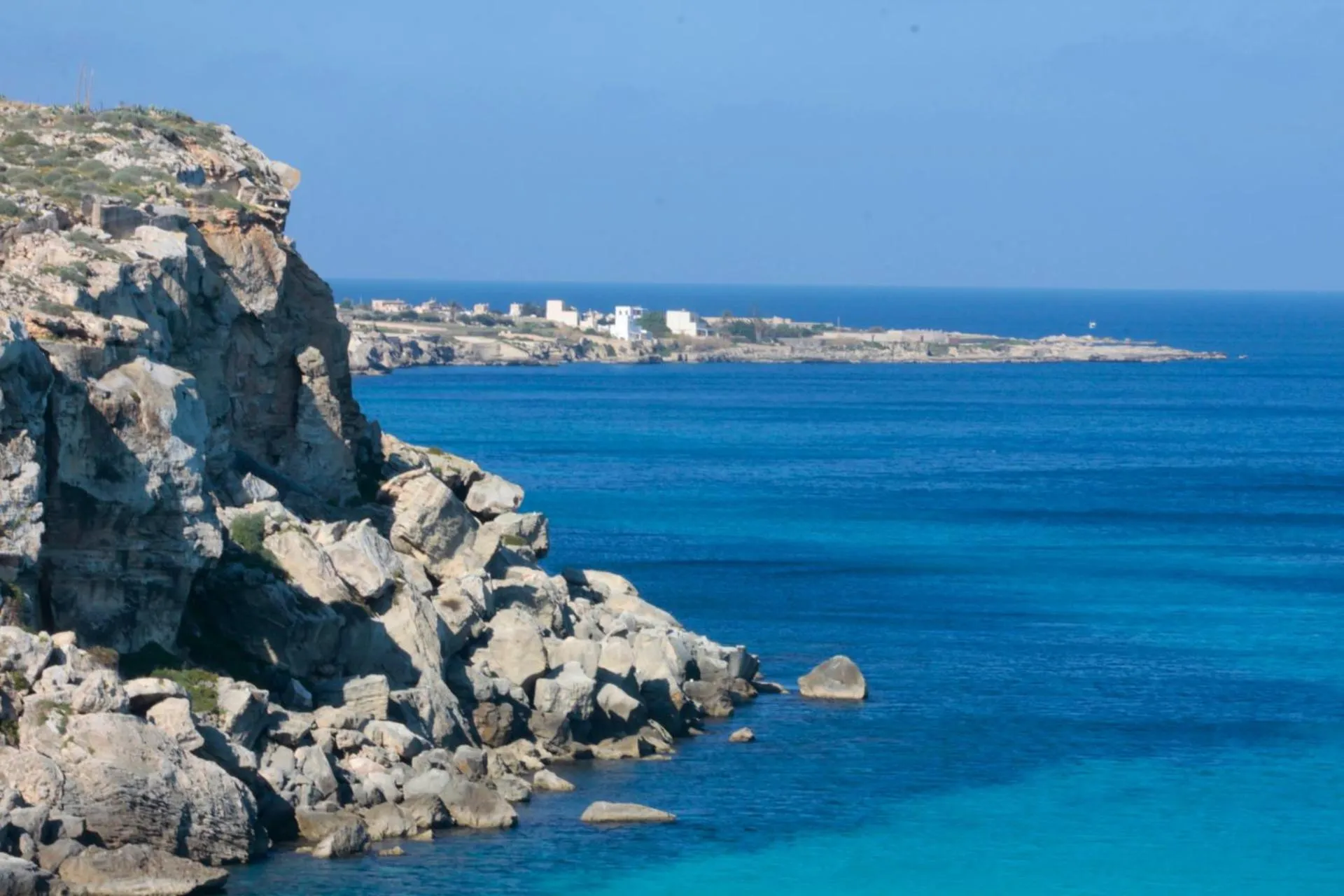 Natural landscape in Villa Pirreca