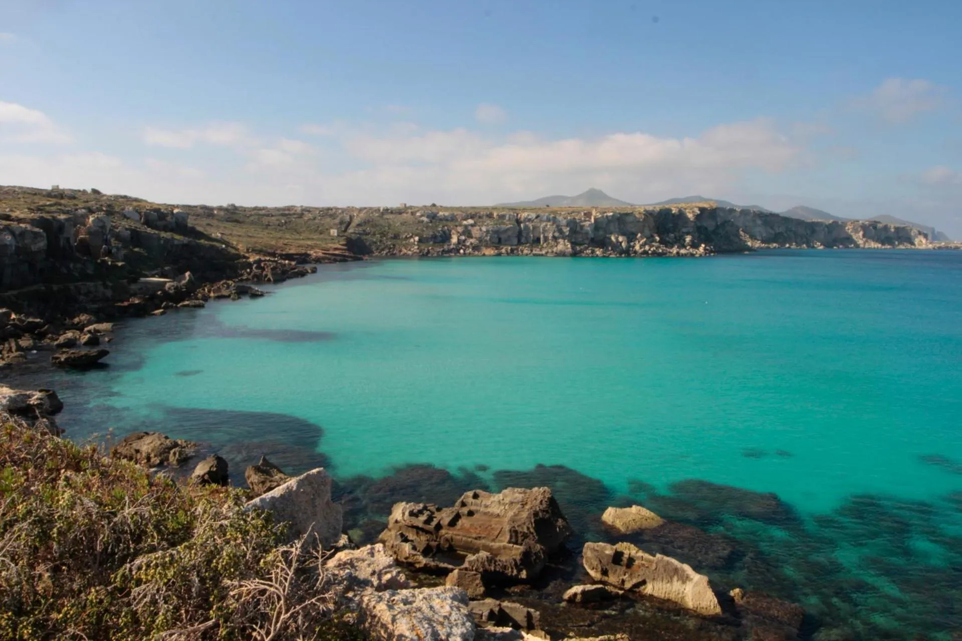 Natural landscape in Villa Pirreca