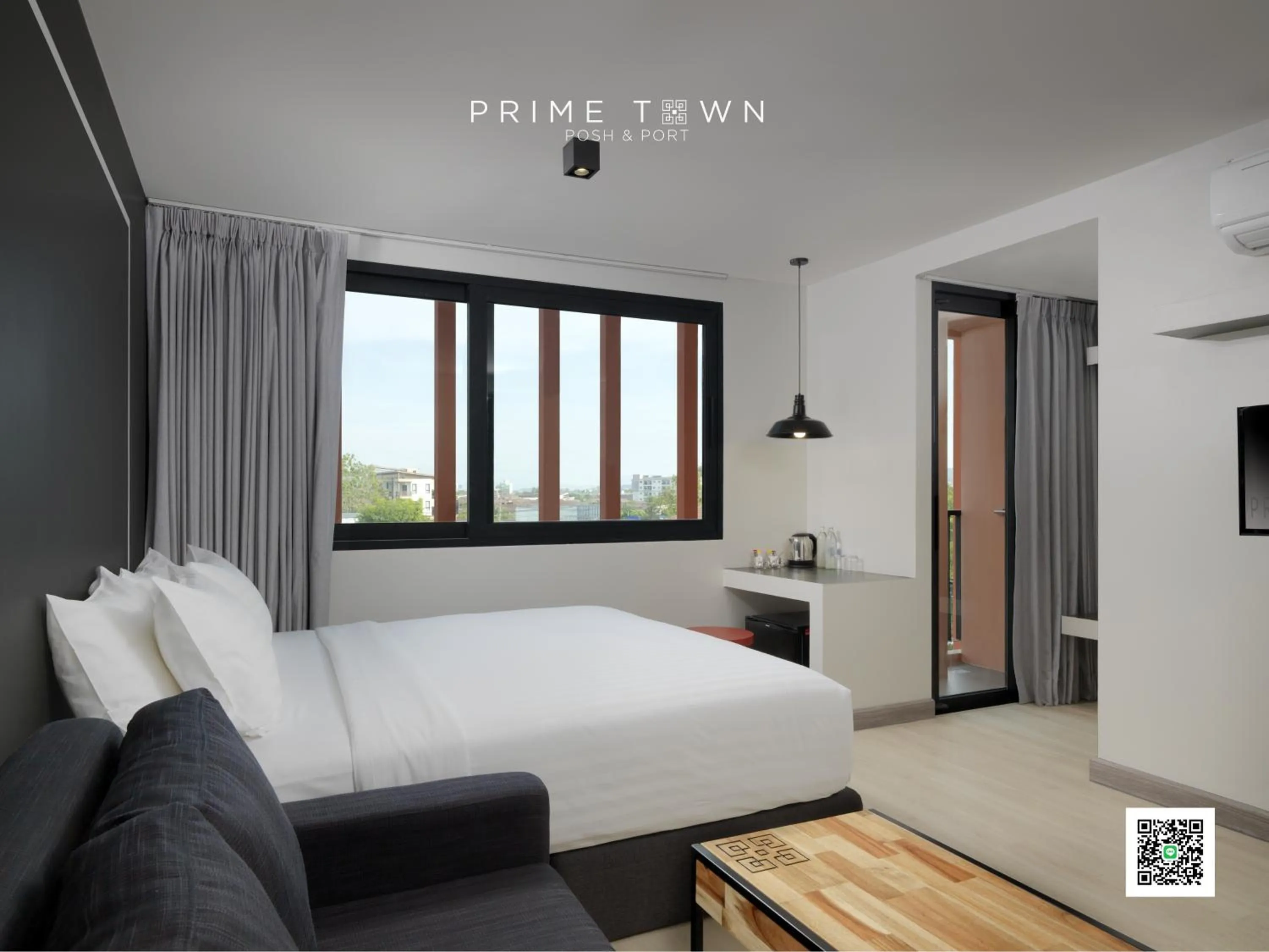 Bedroom, Bed in PRIME TOWN - Posh & Port Hotel PHUKET