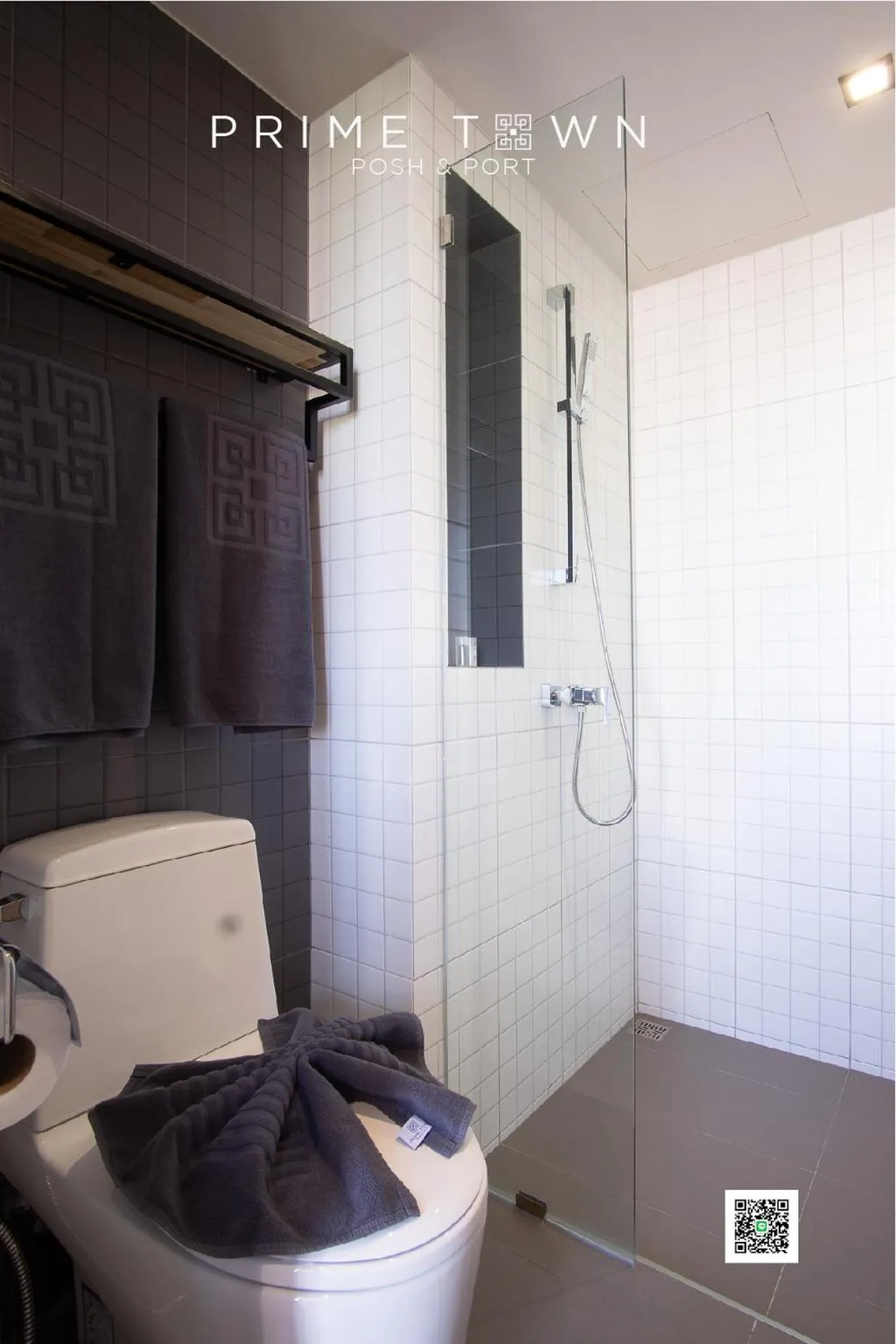 Shower in PRIME TOWN - Posh & Port Hotel PHUKET