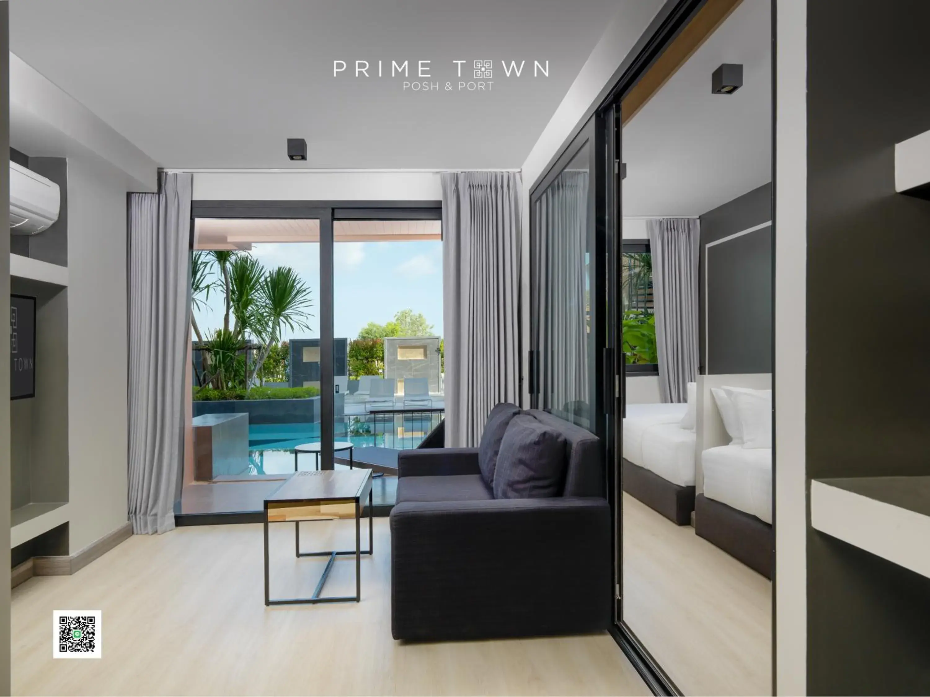 2-Bedroom Penthouse with Pool Access in PRIME TOWN - Posh & Port Hotel PHUKET 2-Bedroom Penthouse with Pool Access in PRIME TOWN - Posh & Port Hotel PHUKET