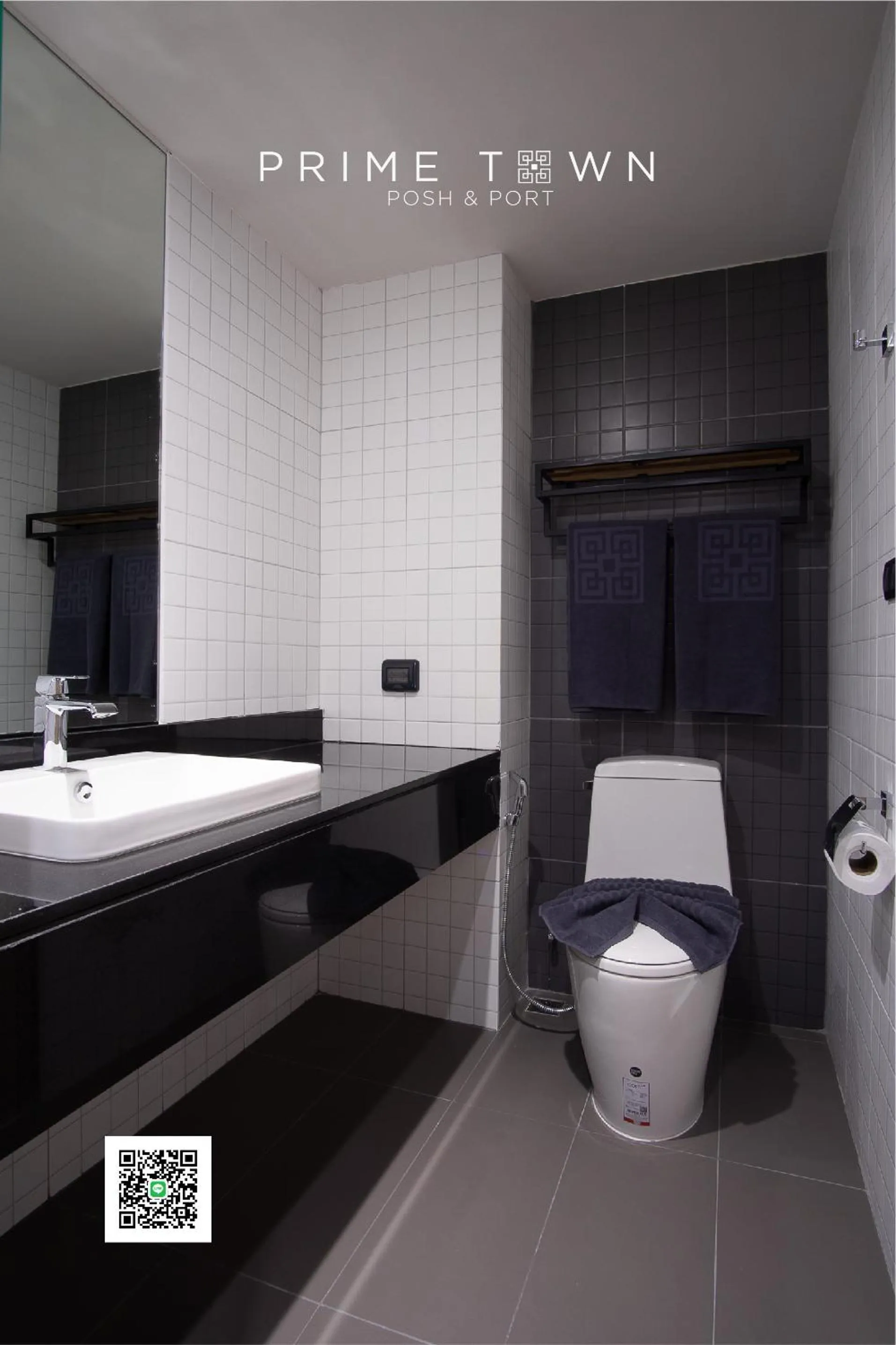 Bathroom in PRIME TOWN - Posh & Port Hotel PHUKET