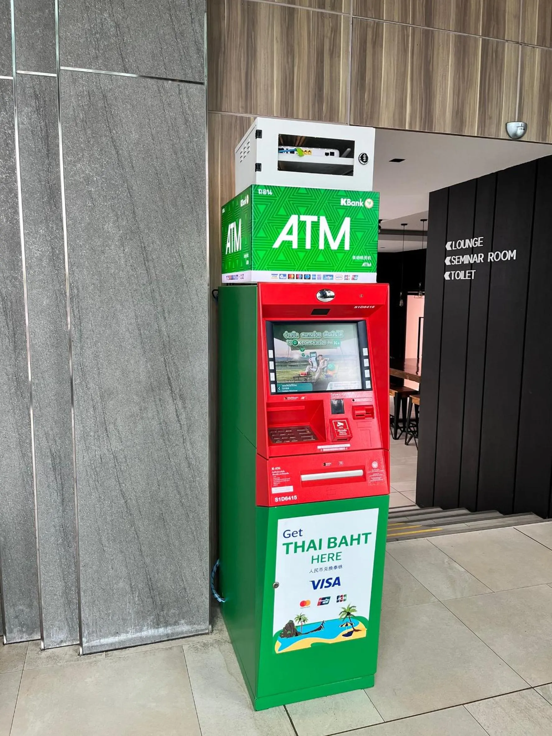 ATM in PRIME TOWN - Posh & Port Hotel PHUKET