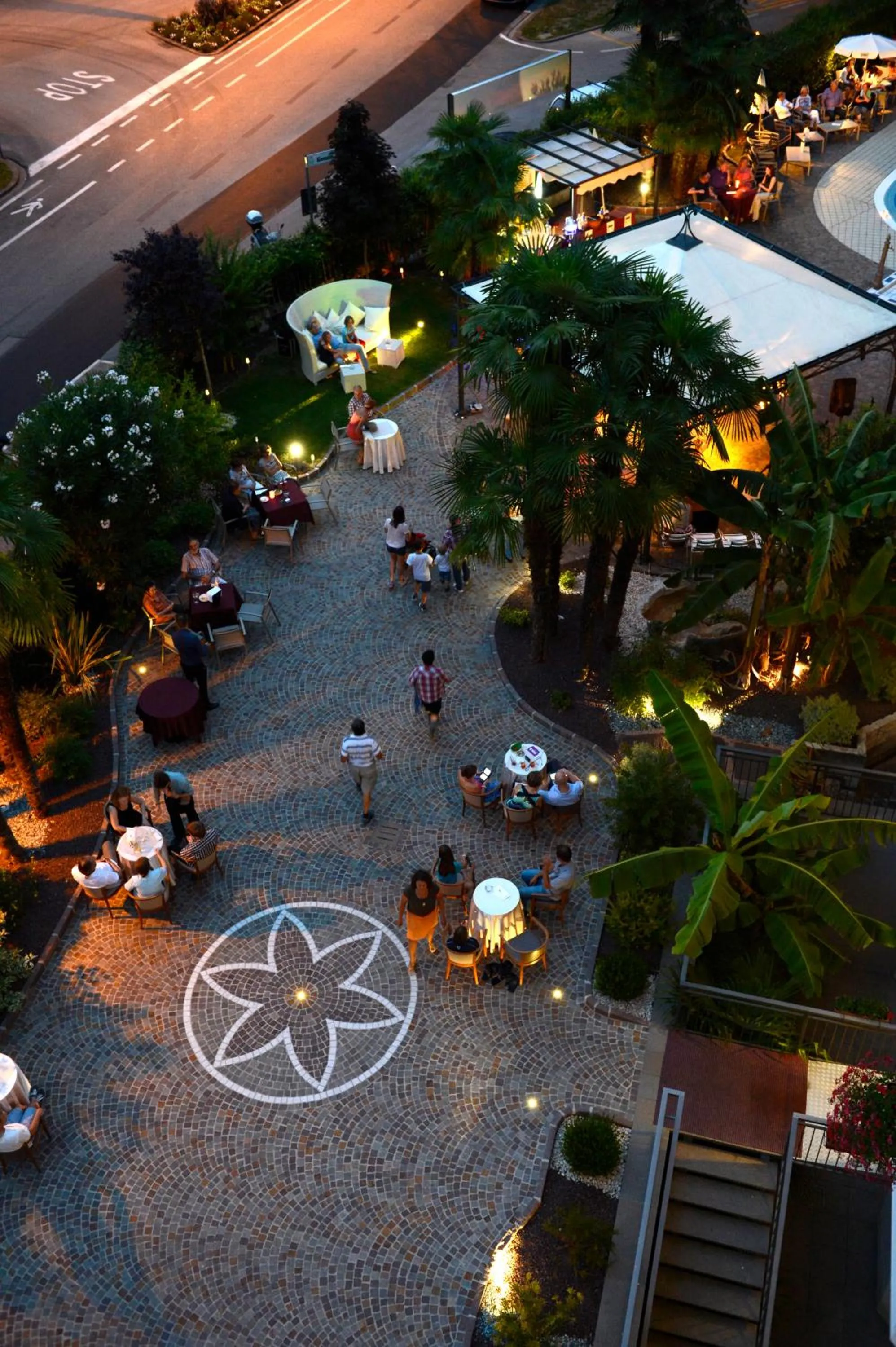 Bird's eye view in Palace Hotel Città