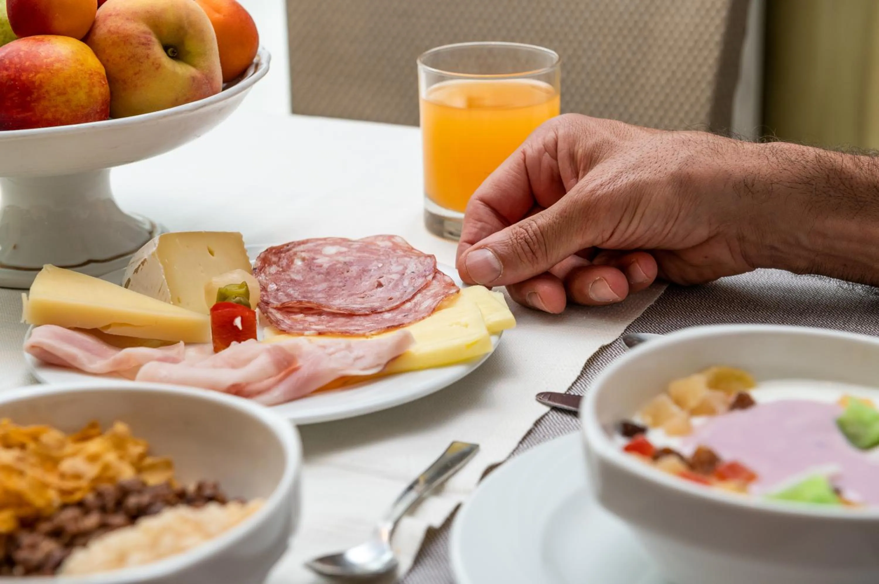 Breakfast in Palace Hotel Città
