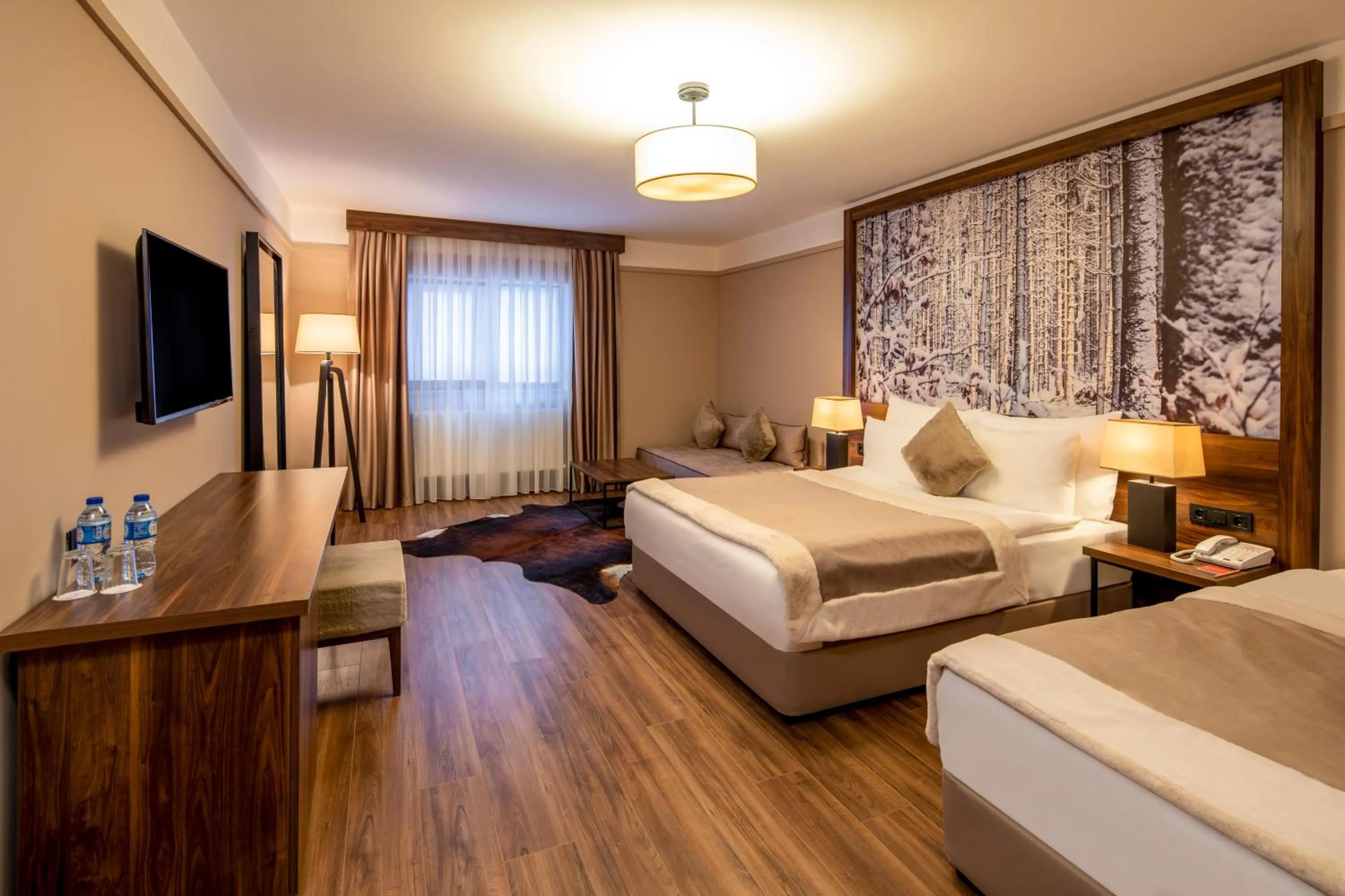 Bed in Dorukkaya Ski & Mountain Resort