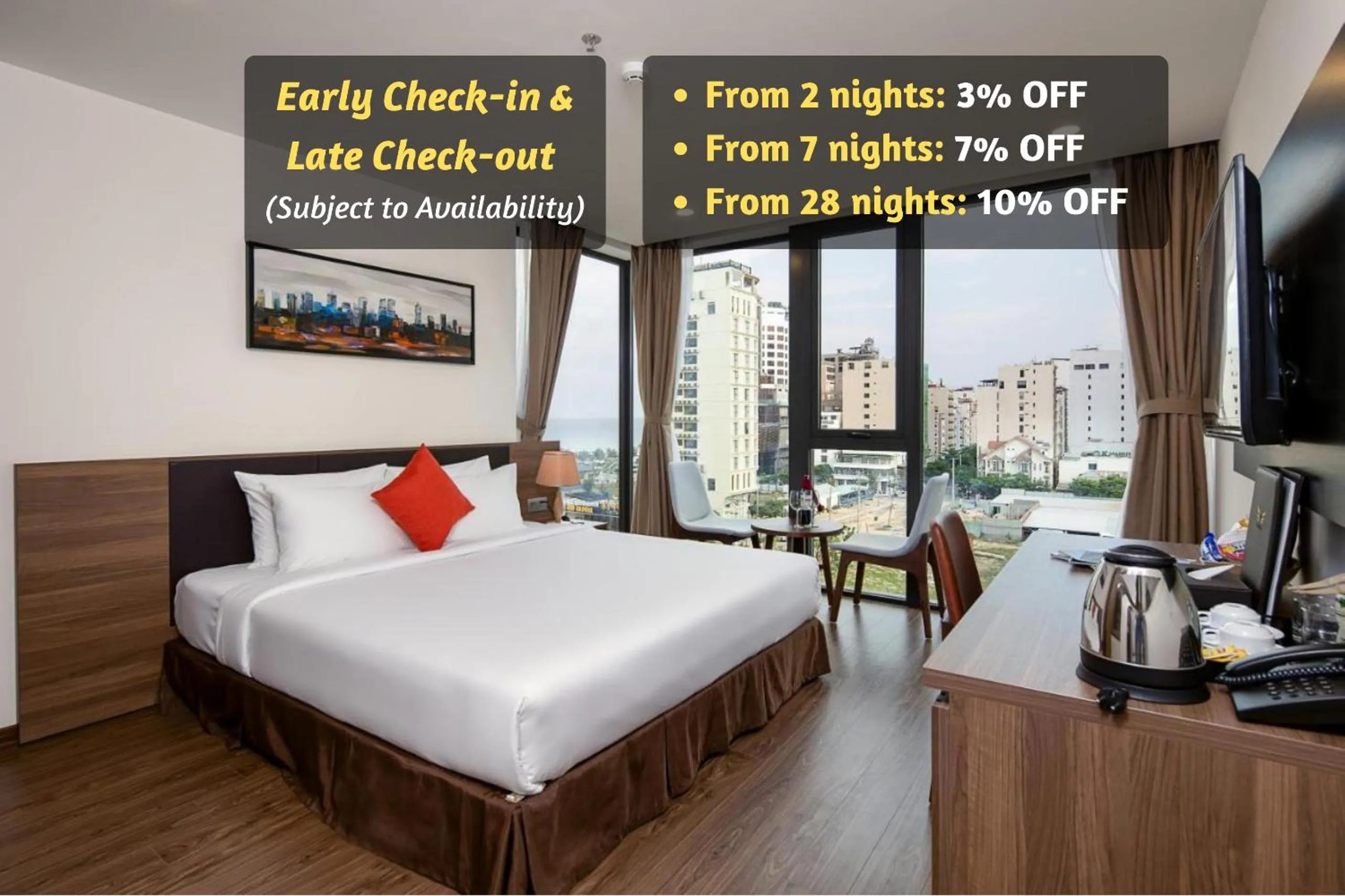 Property building, Bed in Amunra Ocean Hotel