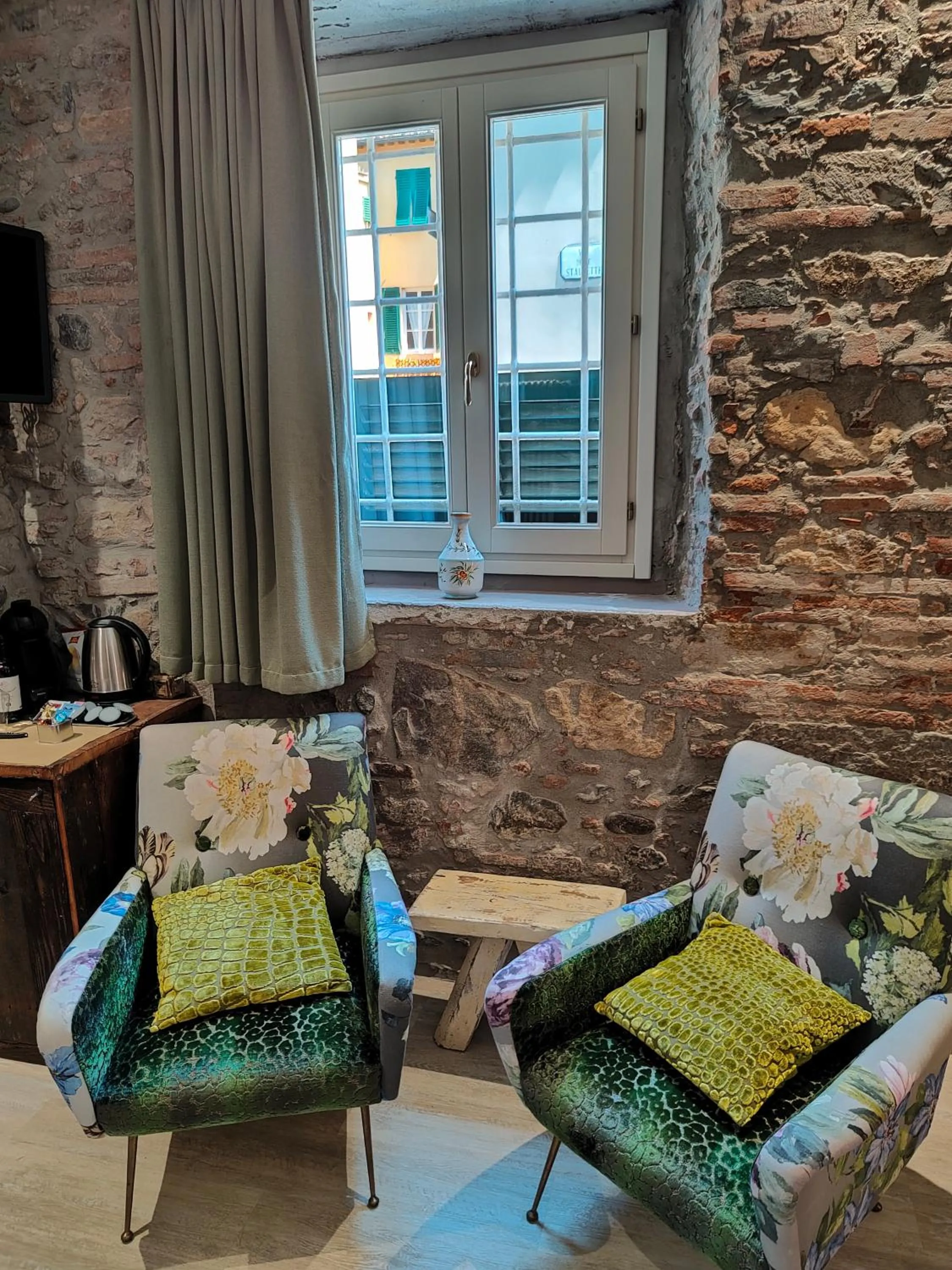 Living room in Inside the Wall