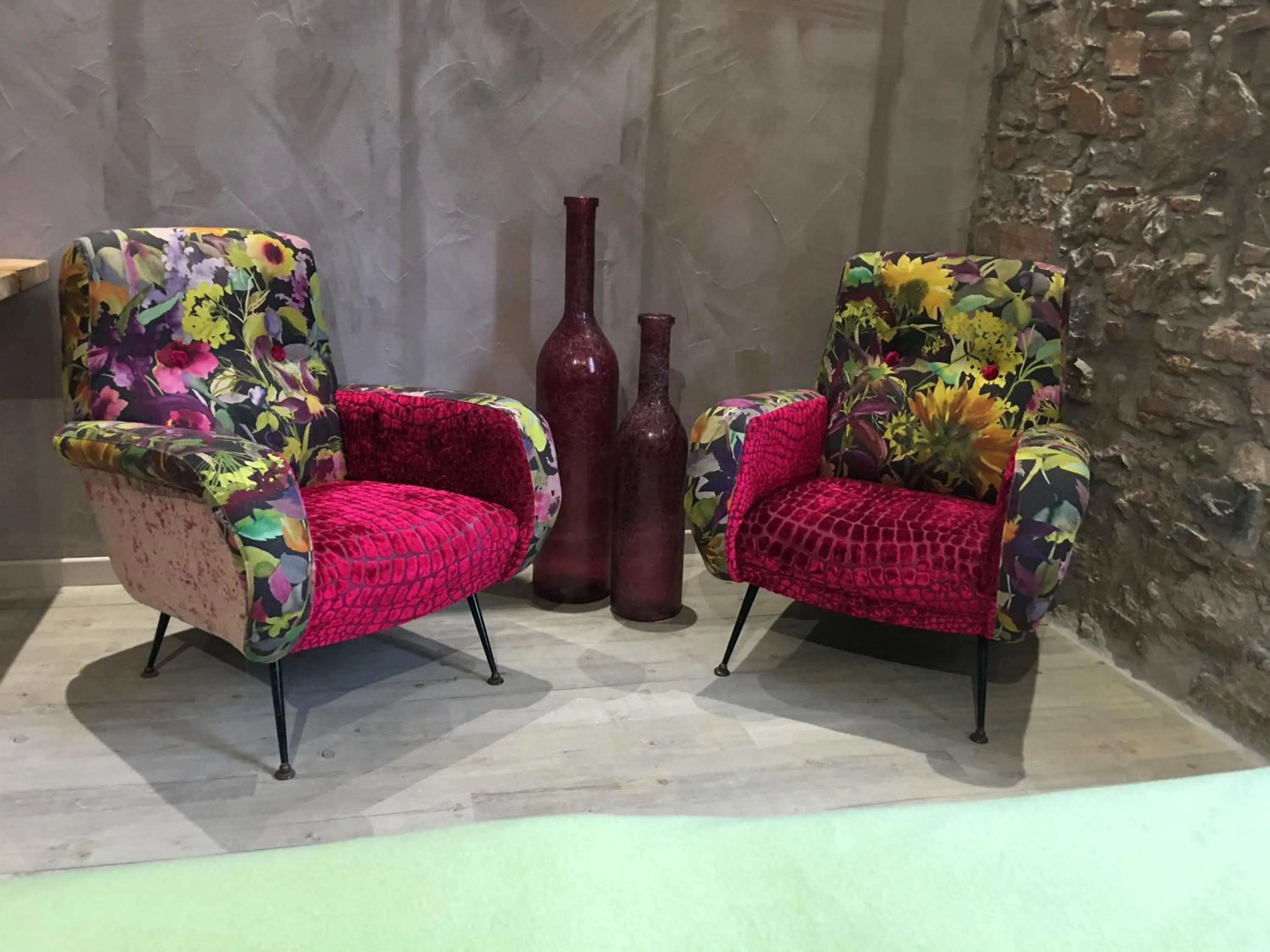 Living room in Inside the Wall