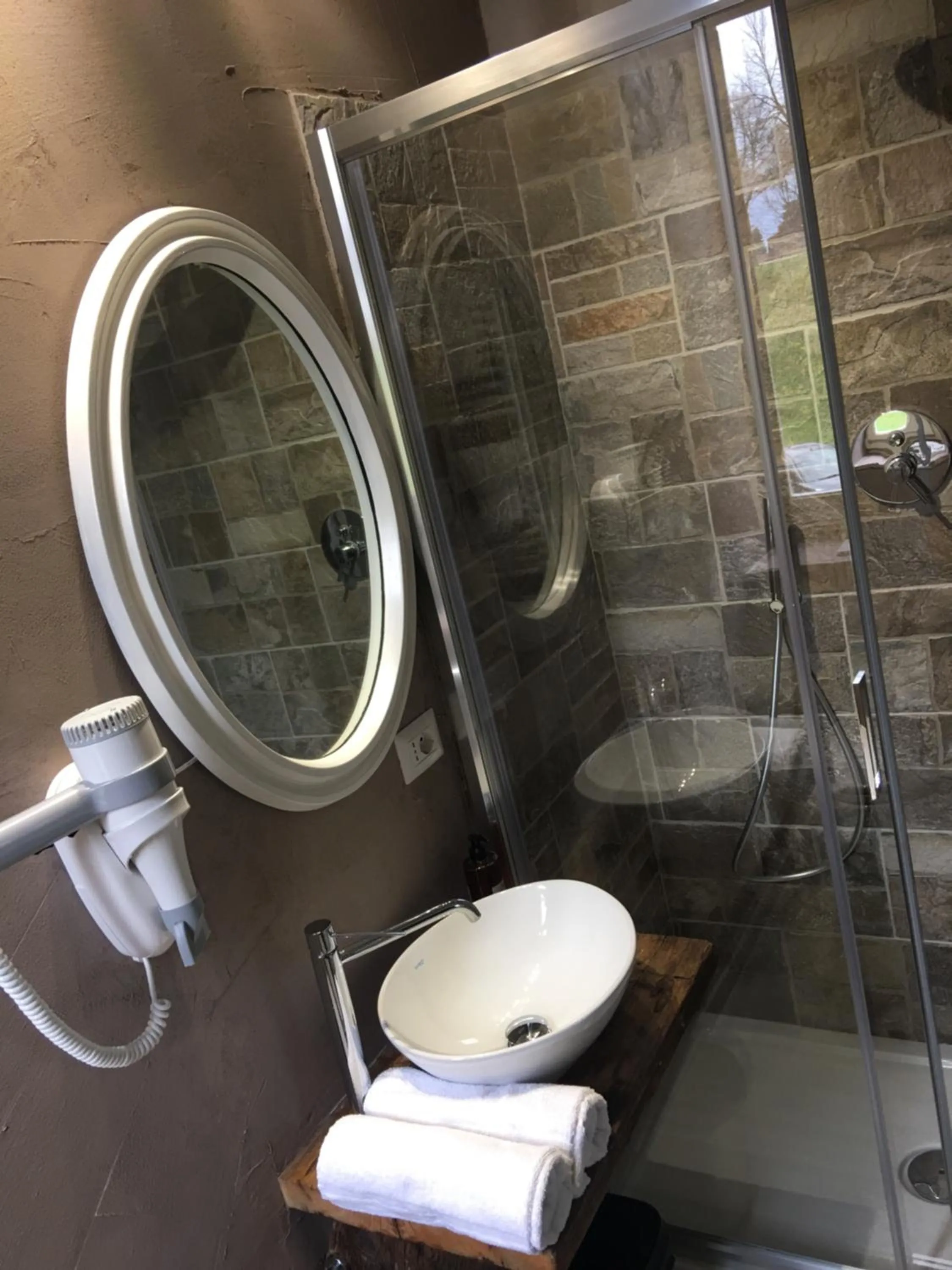 Shower in Inside the Wall