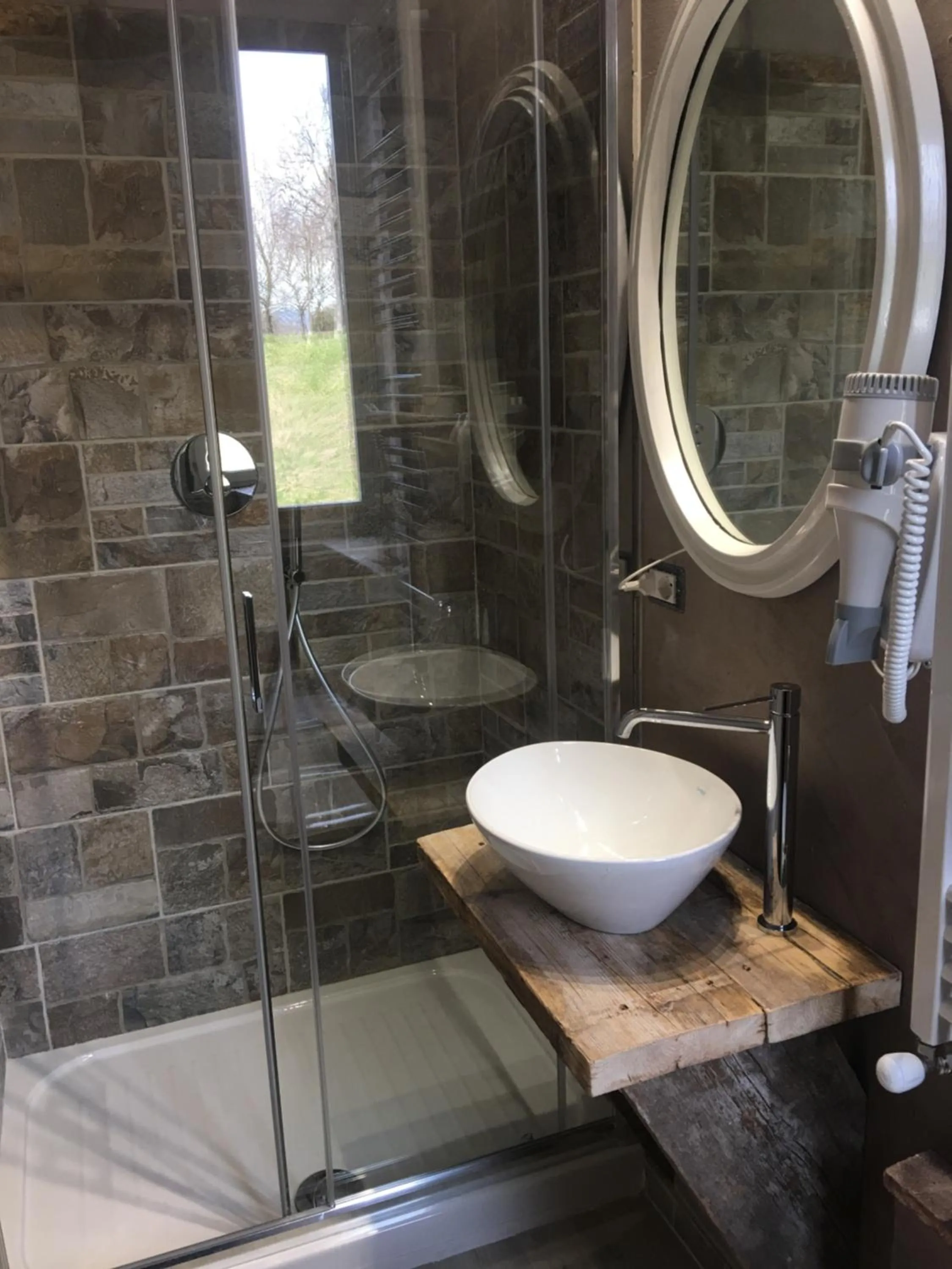 Shower in Inside the Wall