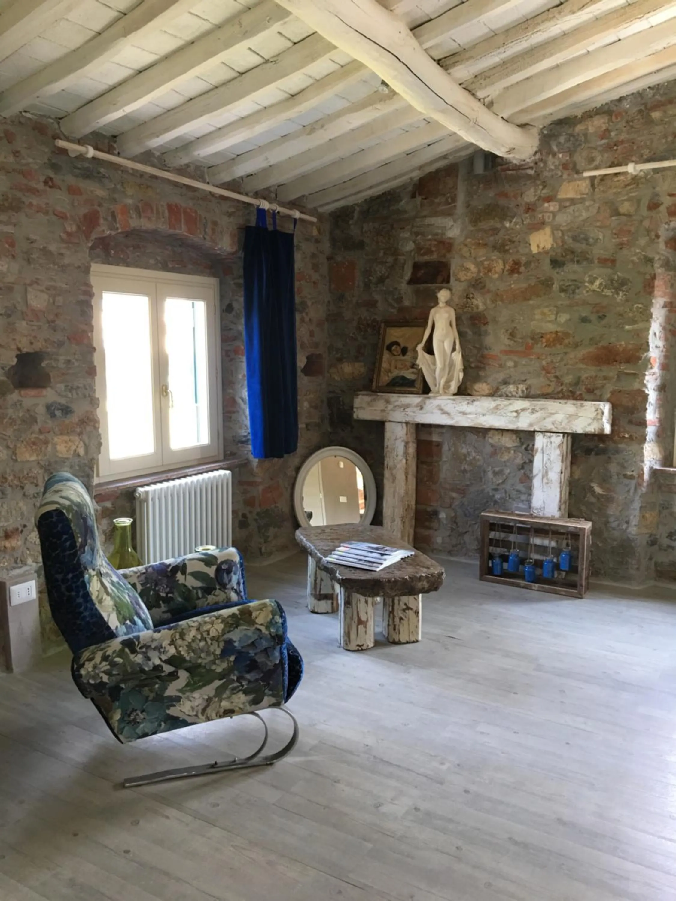 Living room in Inside the Wall