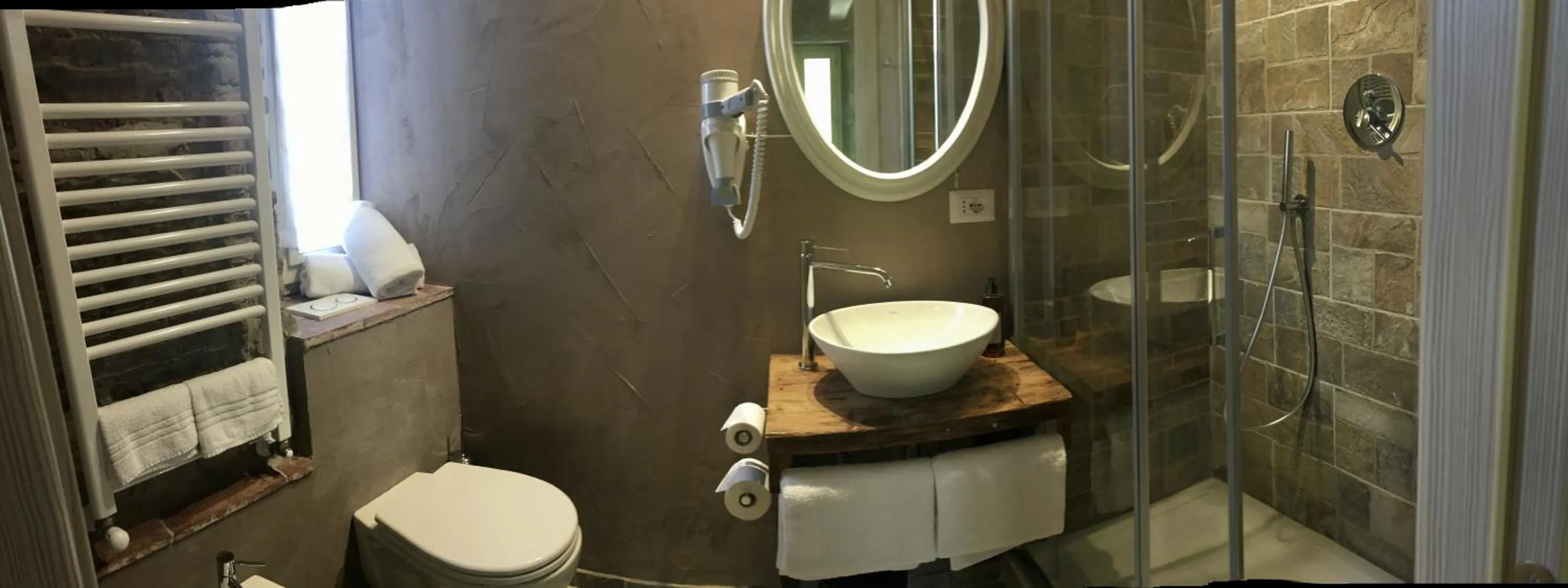 Shower in Inside the Wall