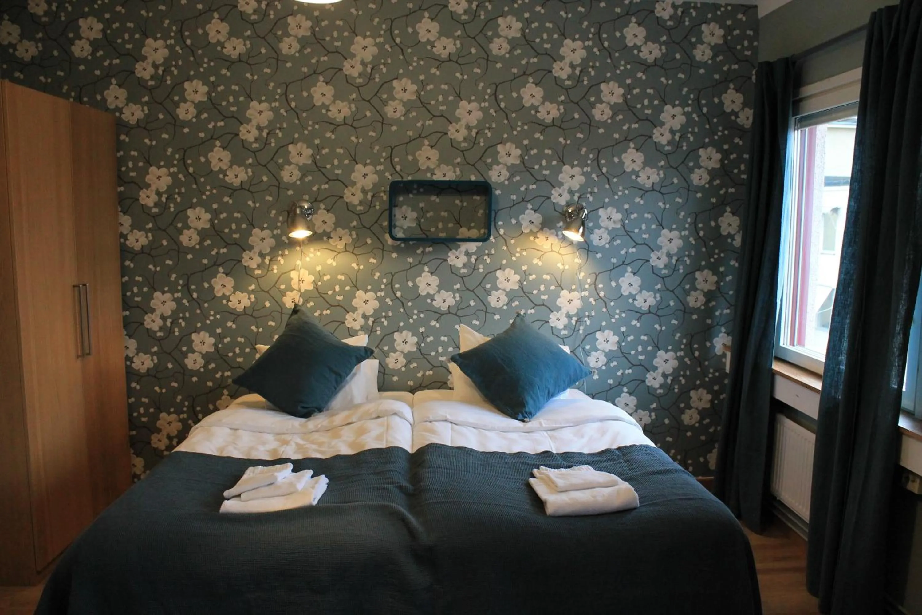 Bed in Uppsala CityStay Hotel