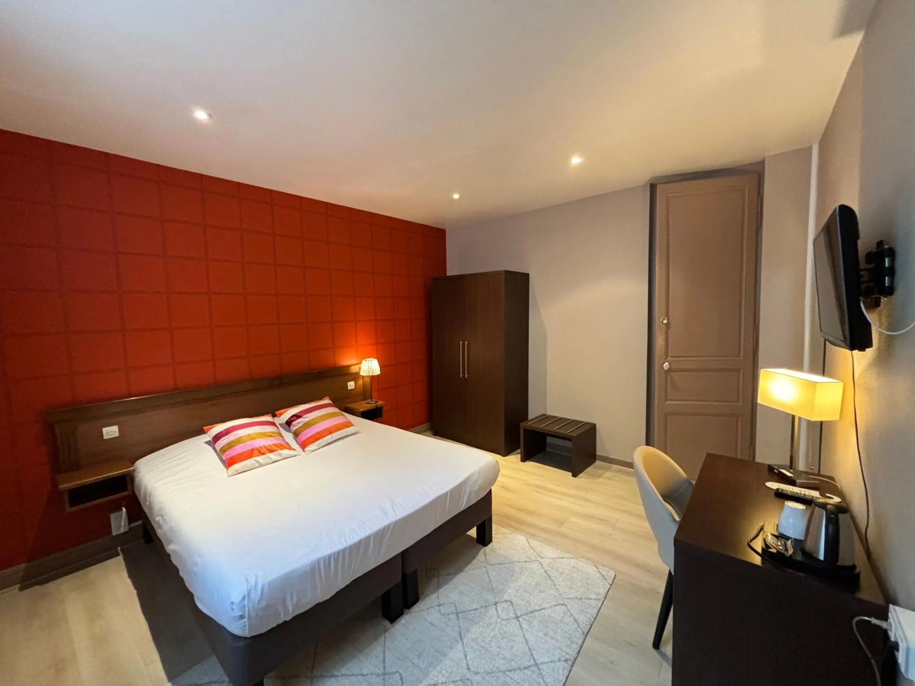 Bed in Hotel Le Jacquemart