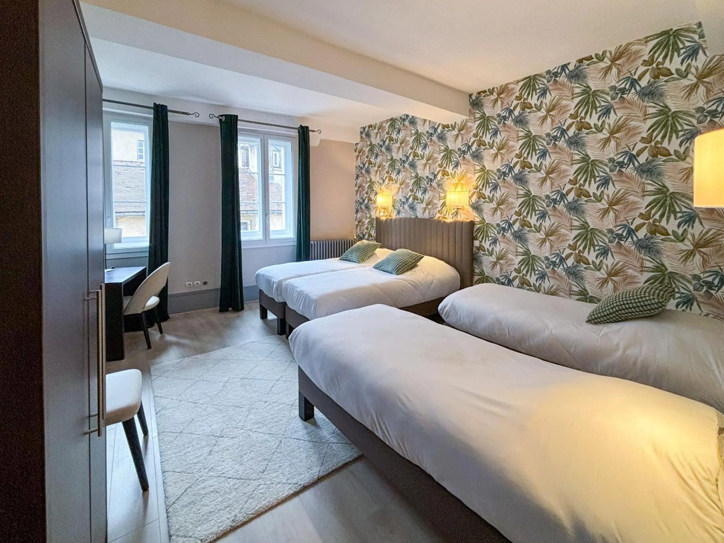 Bedroom, Bed in Hotel Le Jacquemart