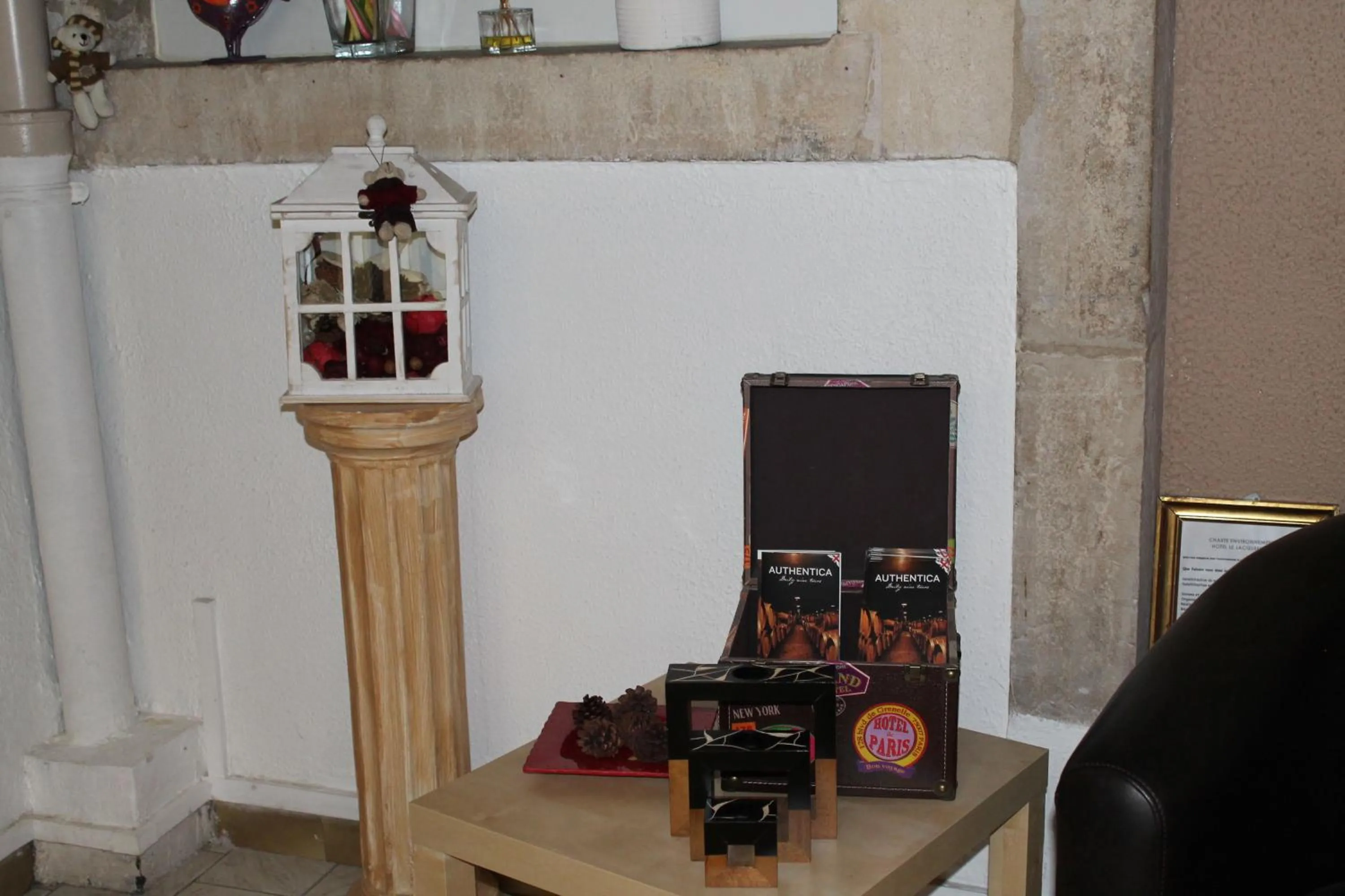 Decorative detail in Hotel Le Jacquemart