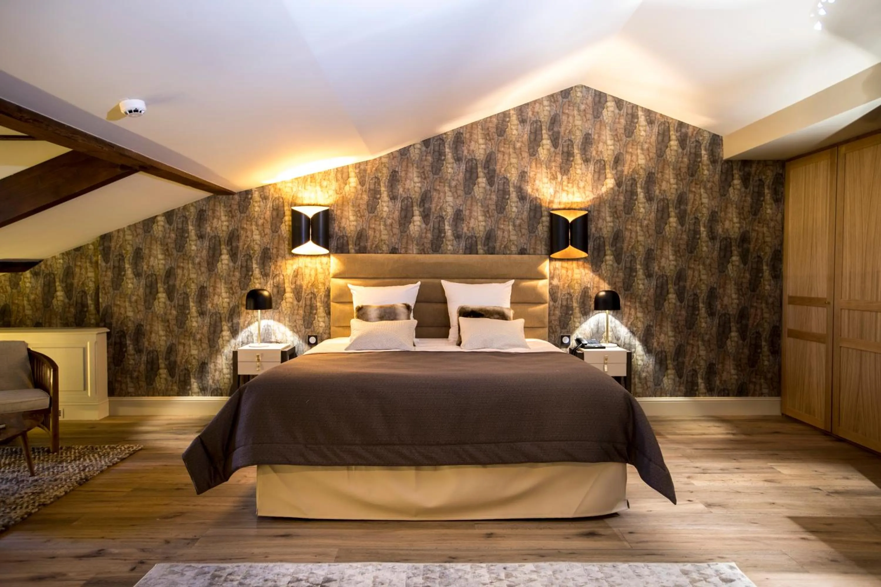 Bed in Hotel Clos Castel Villas Spa