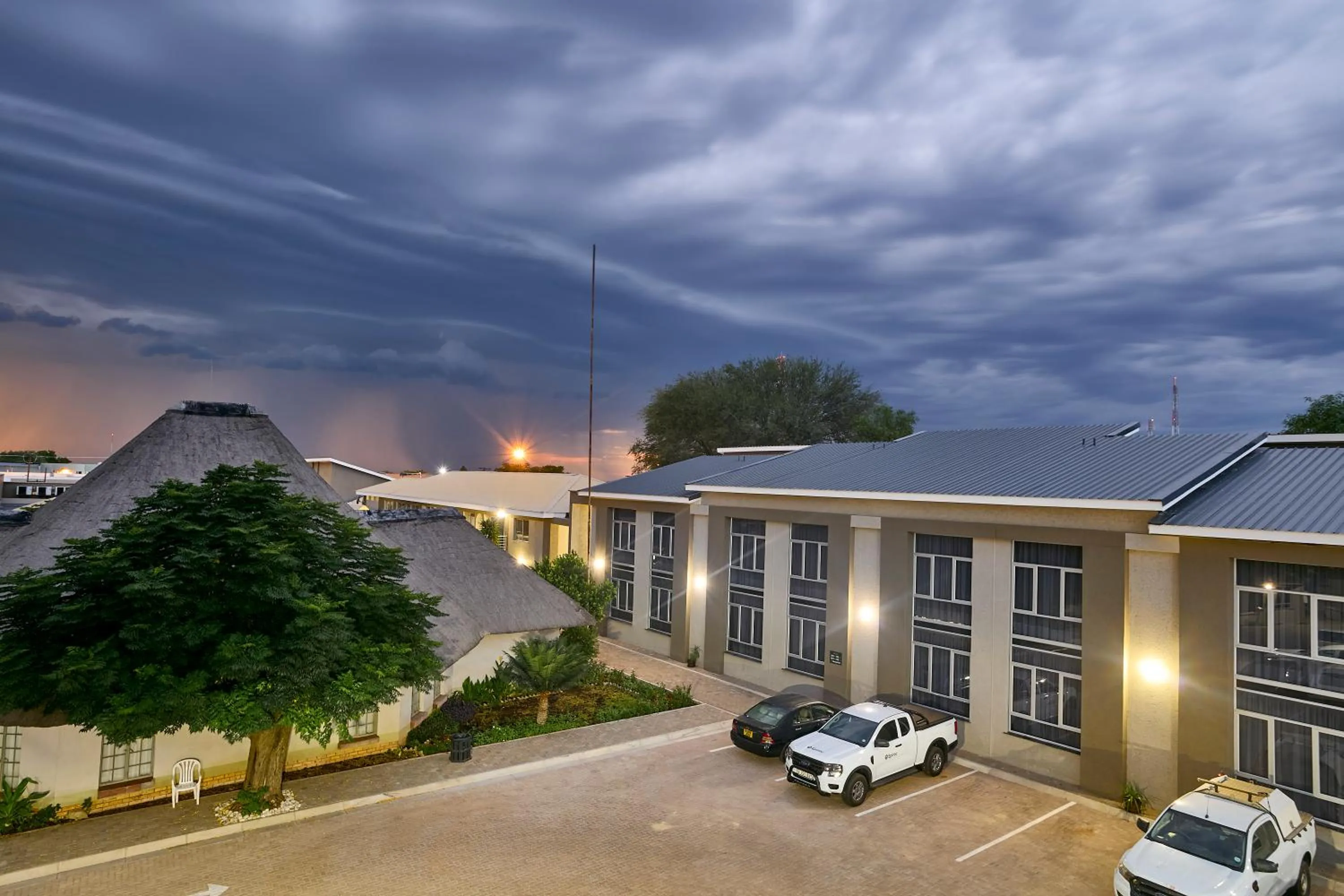 Property building in Kalahari Arms Hotel